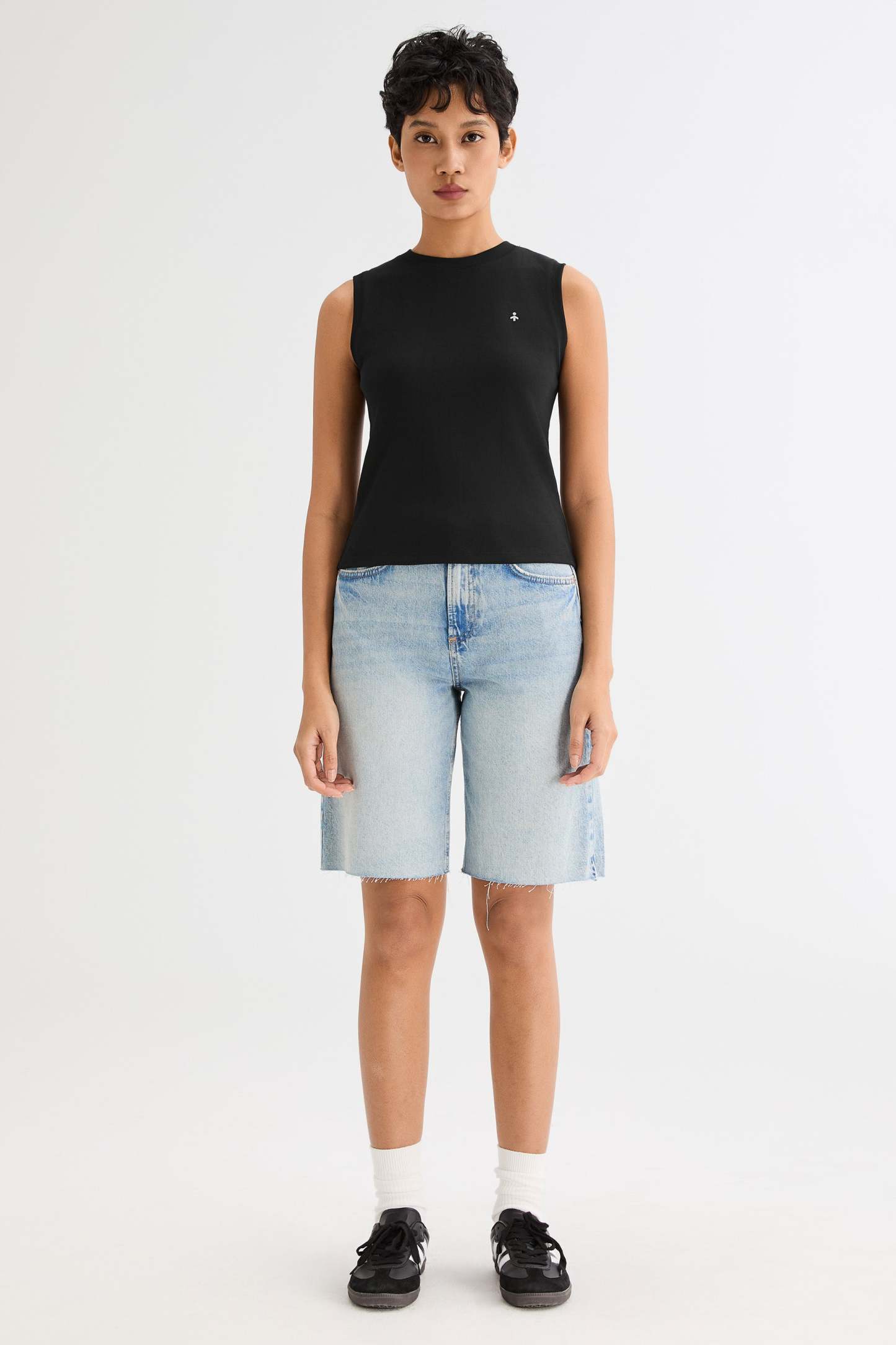 High Neck Tank Tops Sleeveless Workout