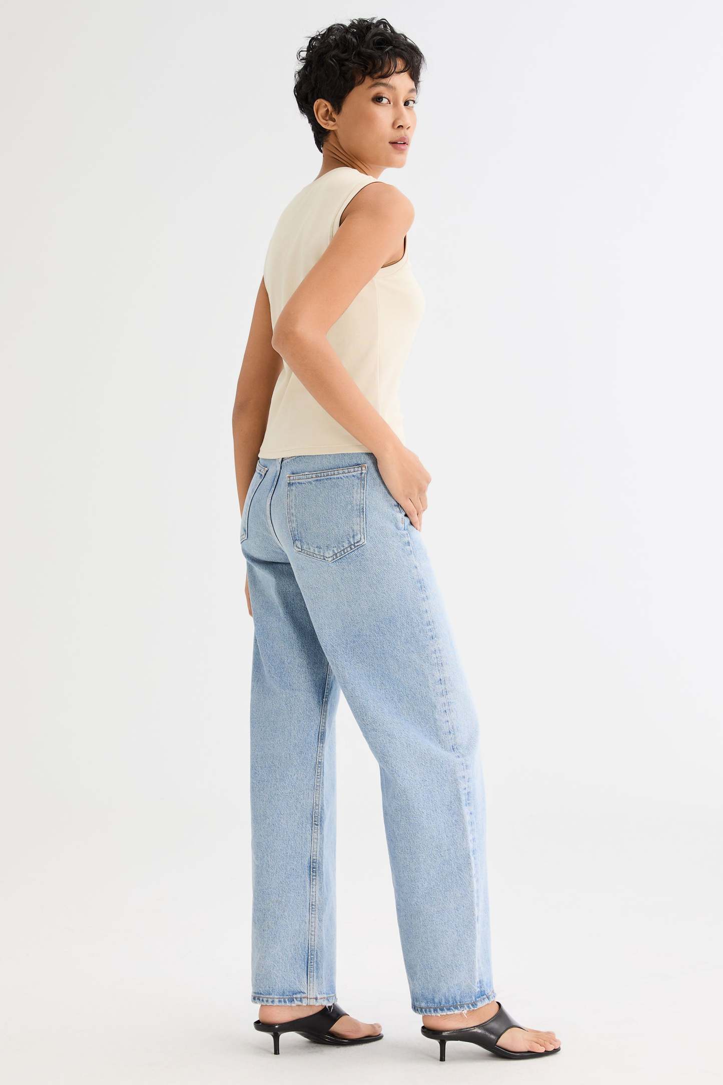 High Neck Tank Tops Sleeveless Workout