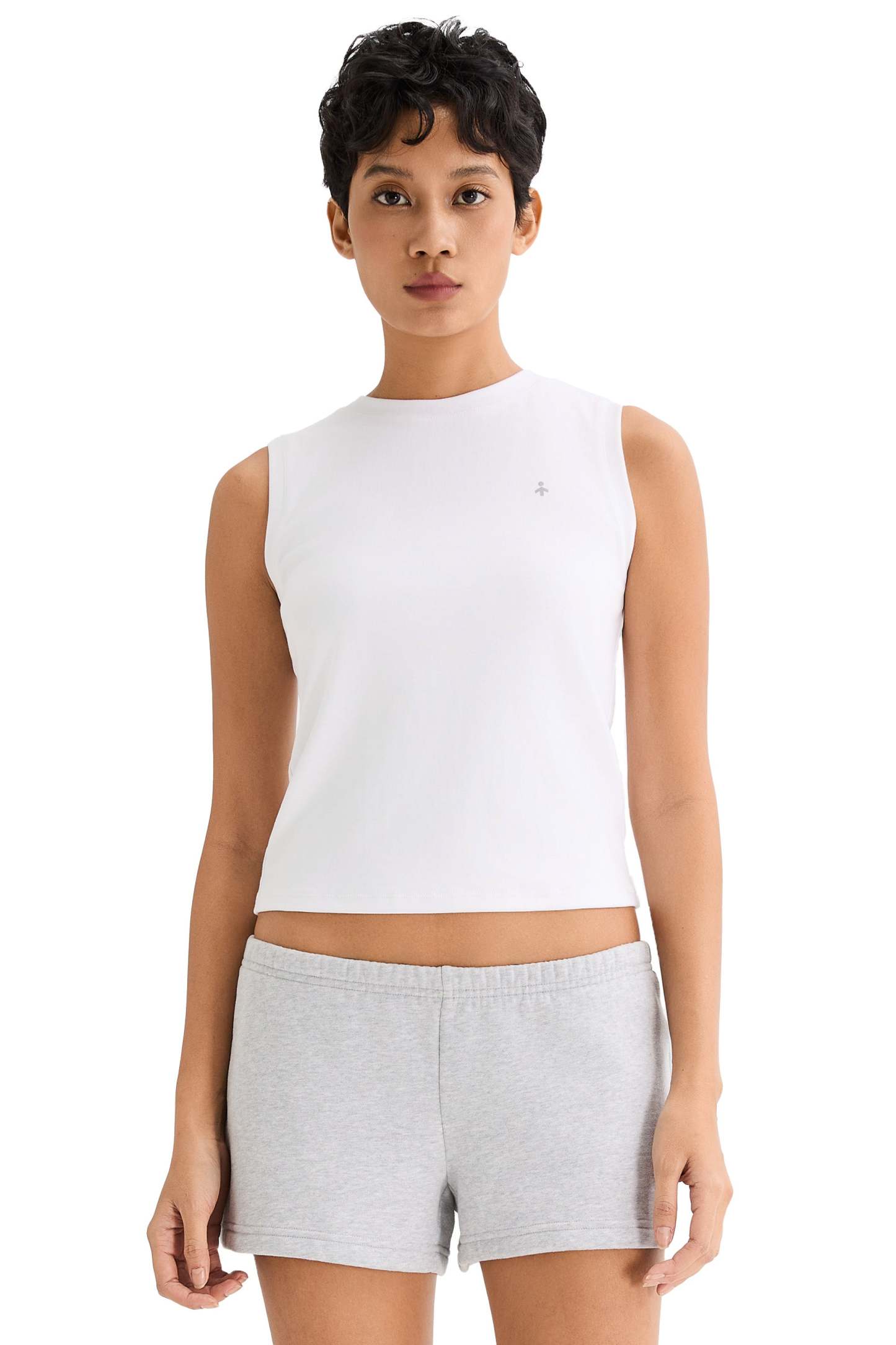 High Neck Tank Tops Sleeveless Workout