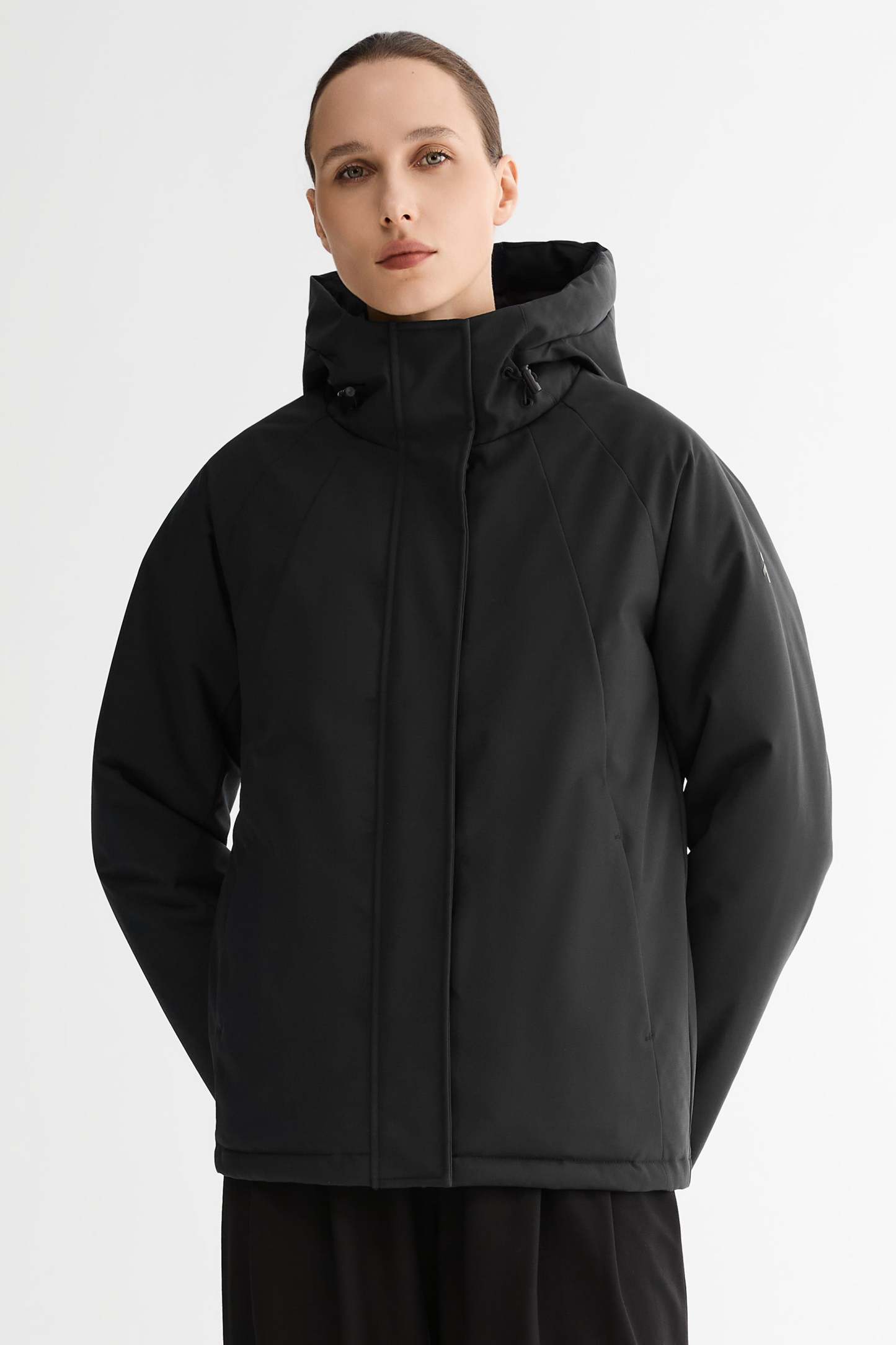 Lightweight Cropped Everyday Parka Jacket