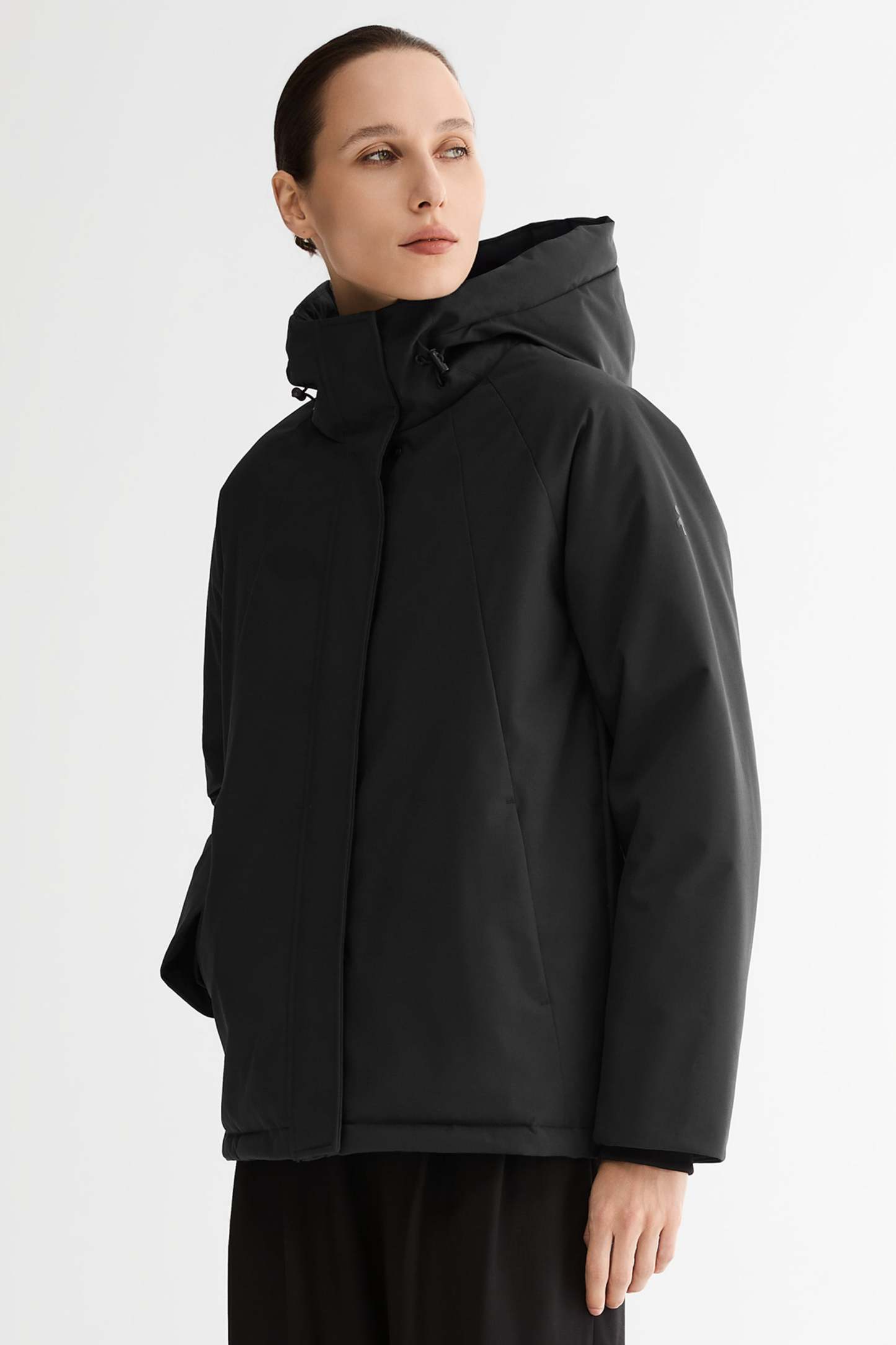 Lightweight Cropped Everyday Parka Jacket