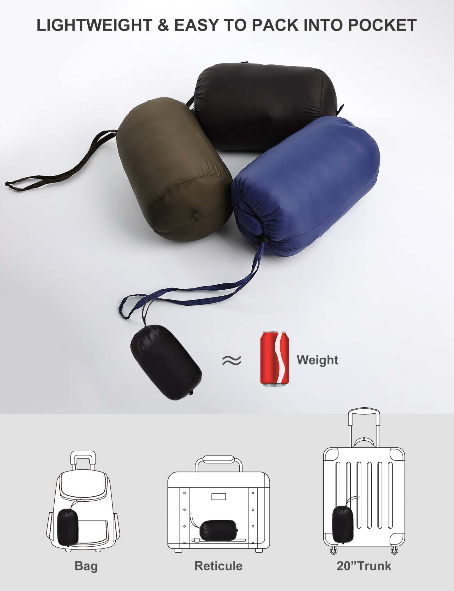 Lightweight Packable Down Jacket with Stand Collar with hood