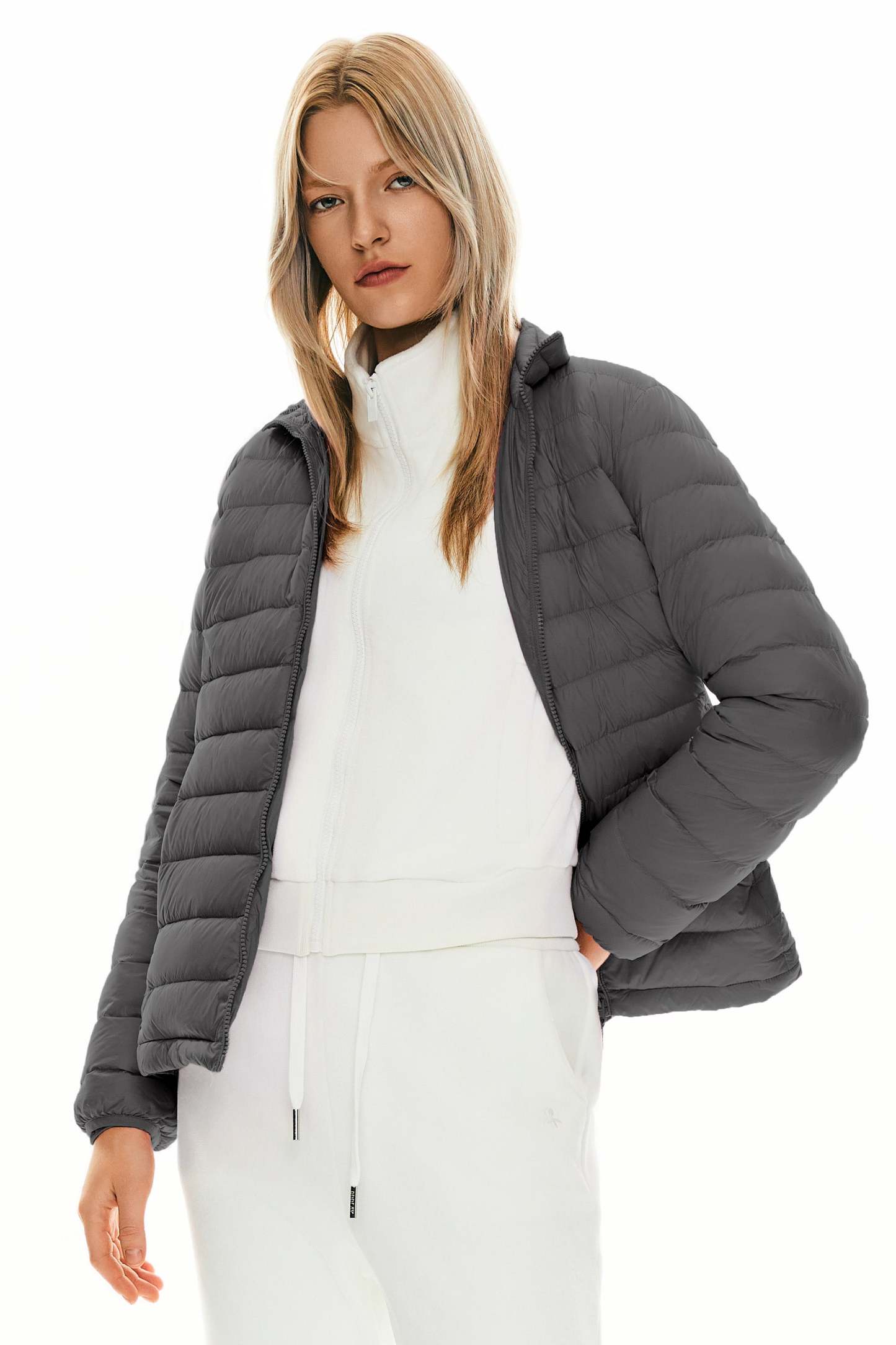 Lightweight Quilted Packable Down Jacket