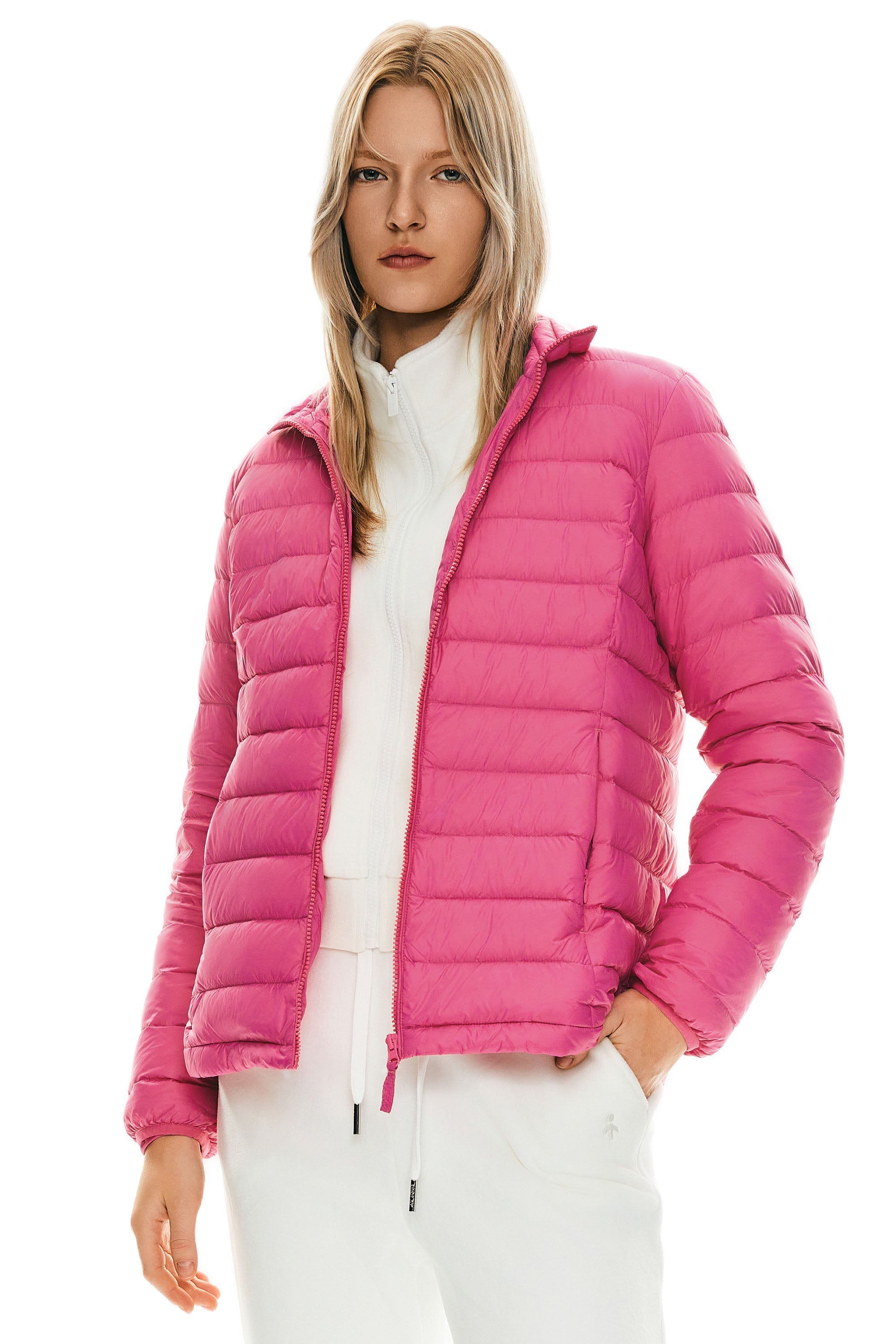 Lightweight Quilted Packable Down Jacket