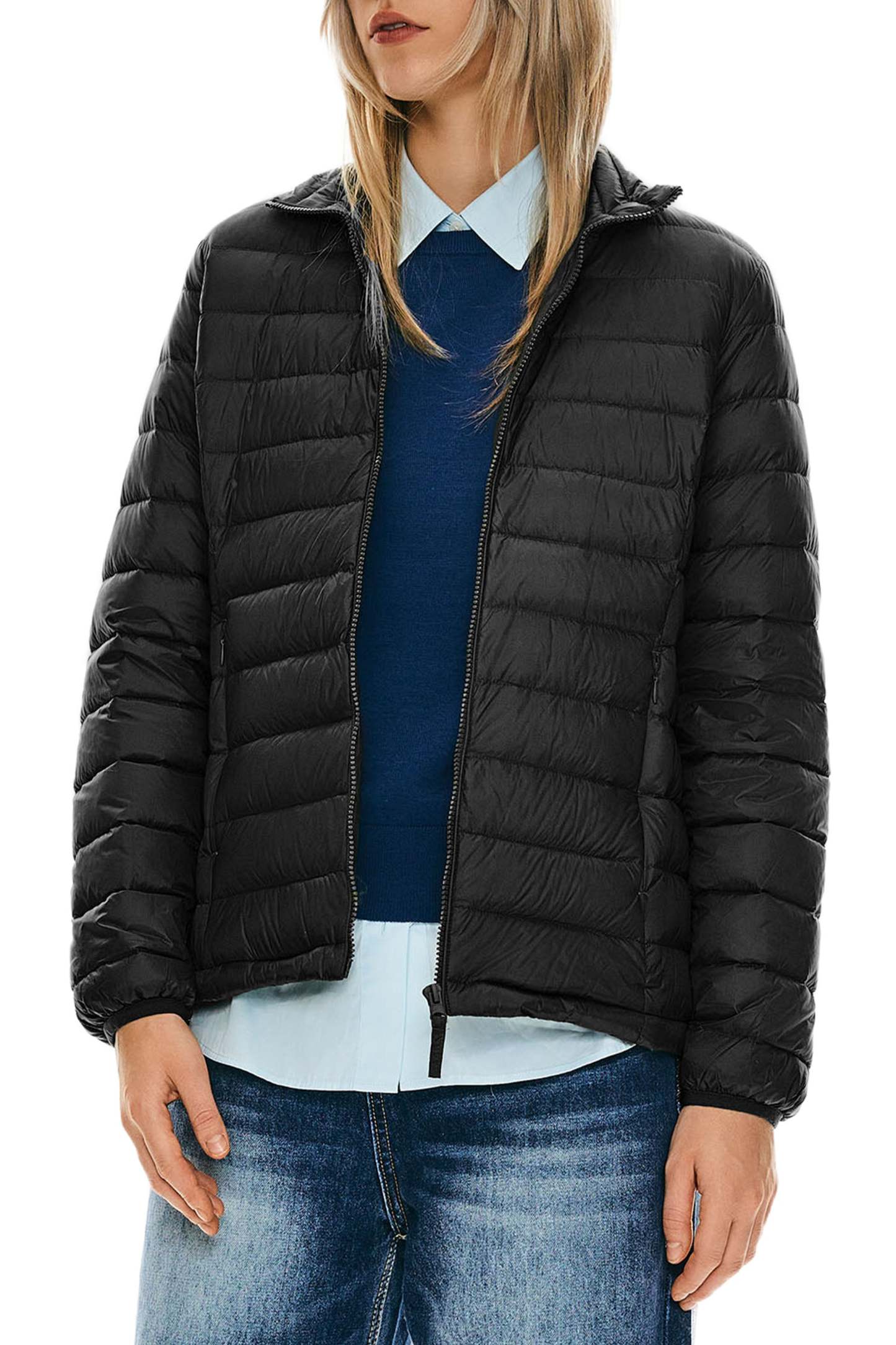 Lightweight Quilted Packable Down Jacket