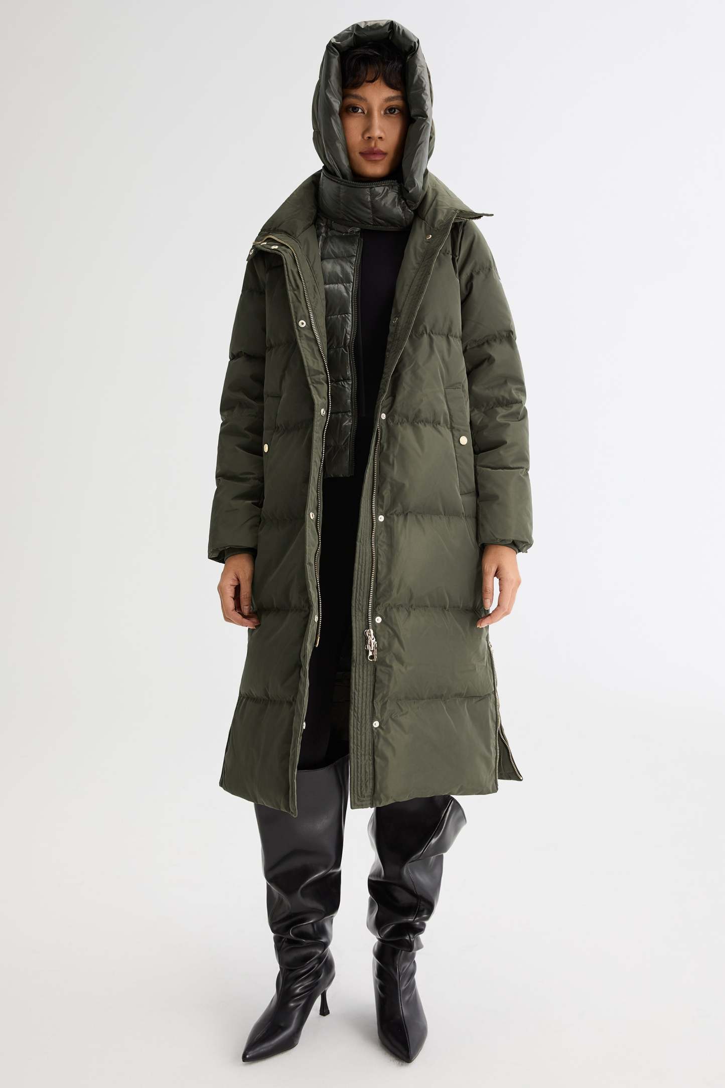 Long Maxi Puffer Thickened Down Jacket