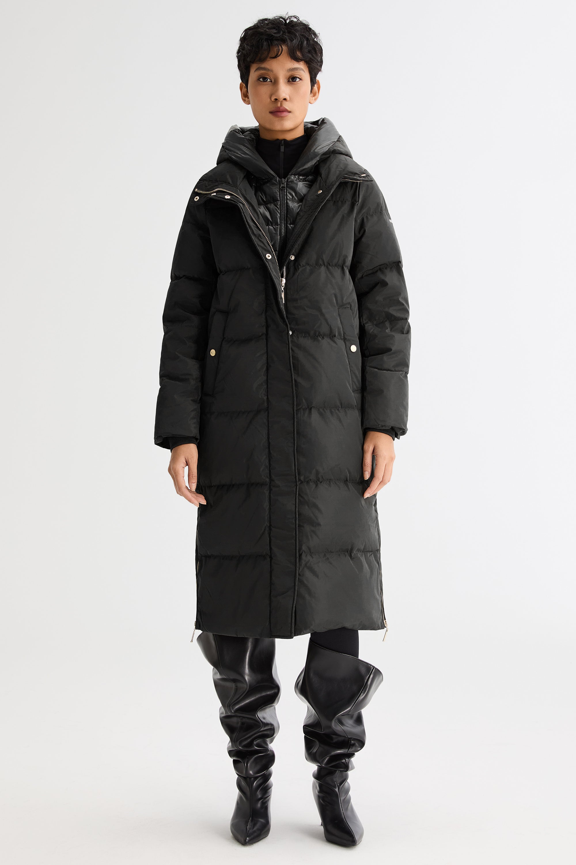 Long Maxi Puffer Thickened Down Jacket