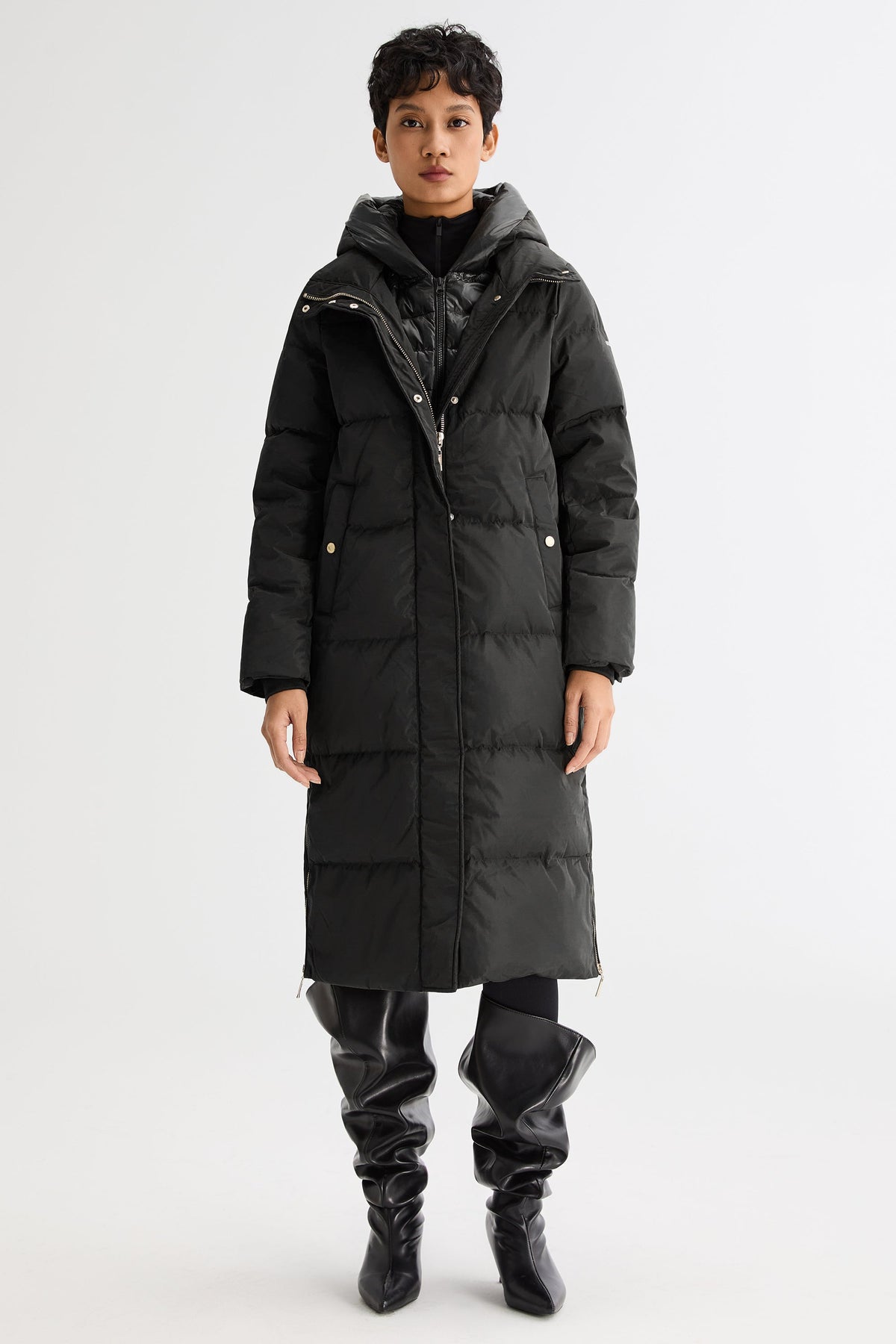 Long Maxi Puffer Thickened Down Jacket
