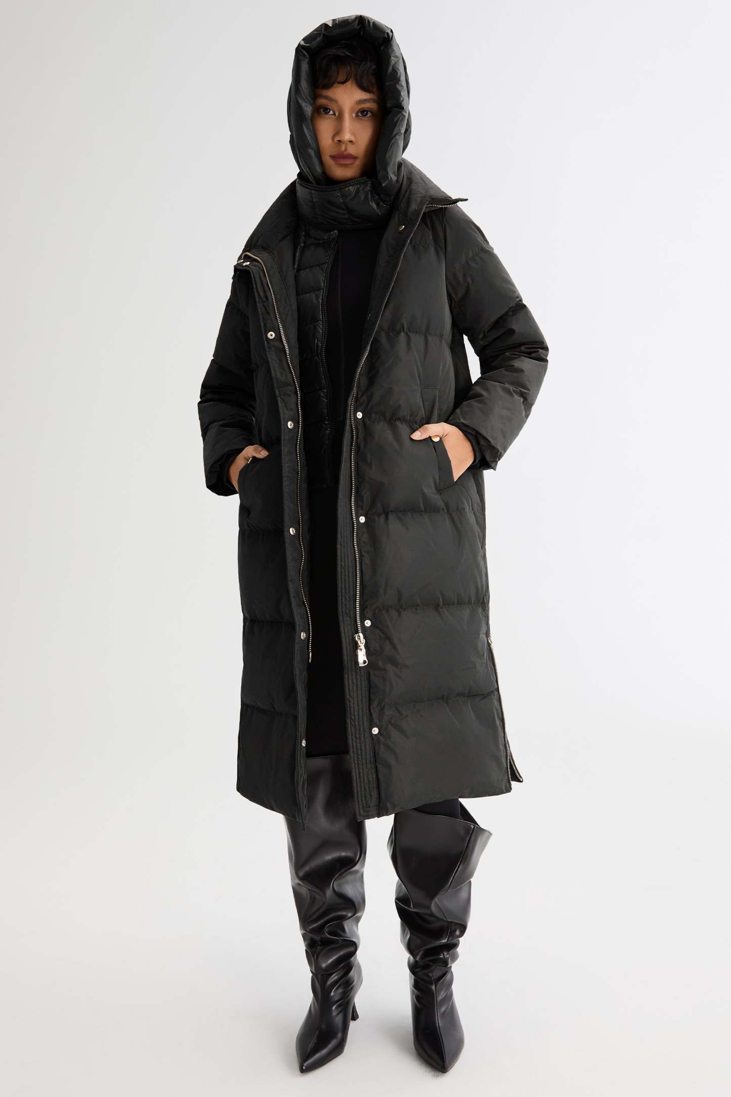 Long Maxi Puffer Thickened Down Jacket
