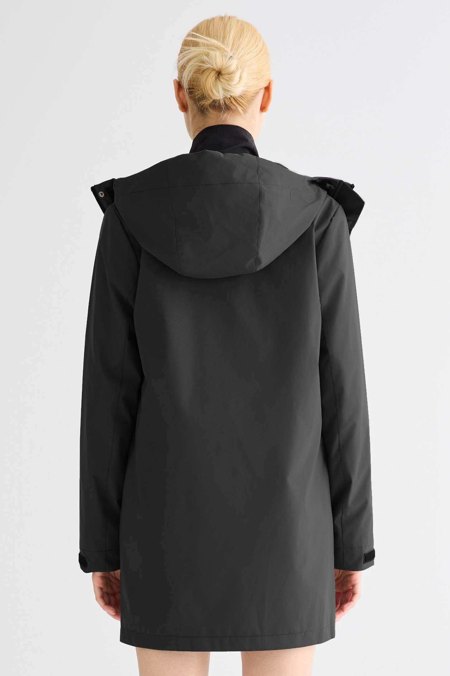 Mid-Length Waterproof Trench Jacket