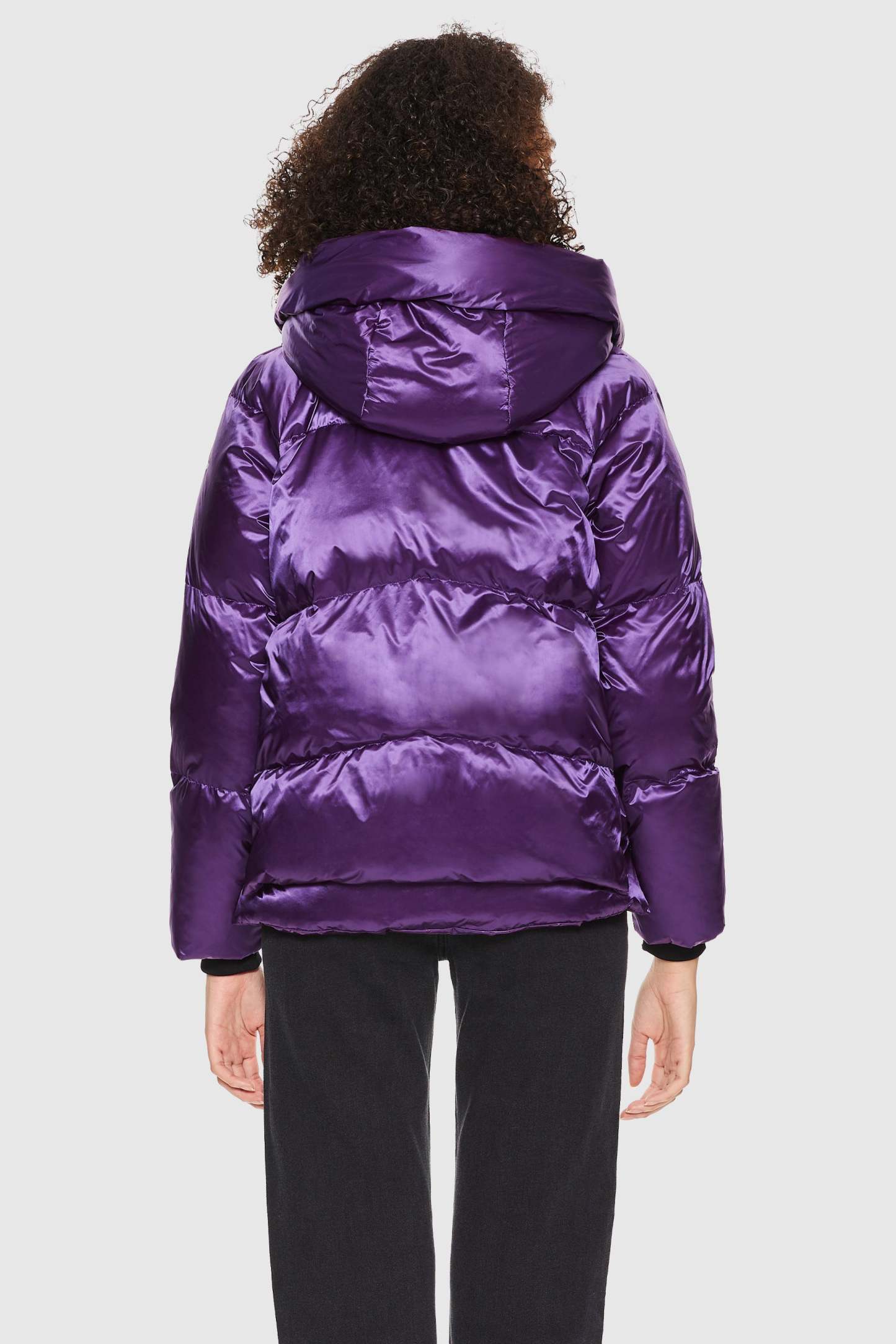 092 Universe® Cropped Crome Down Jacket