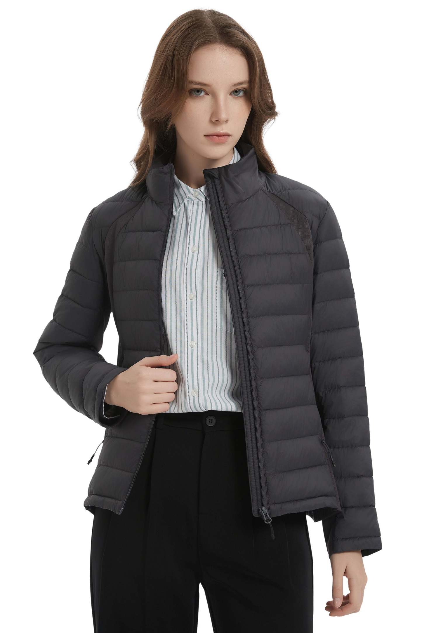 Lightweight Insulated Quilted Puffer Coats Breathable