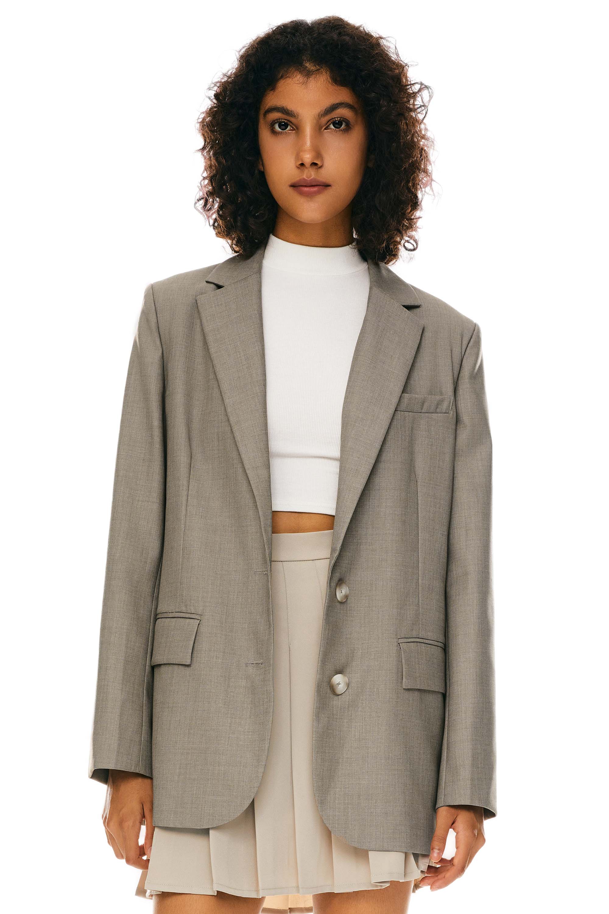 Long Sleeve Work Blazer Casual Business