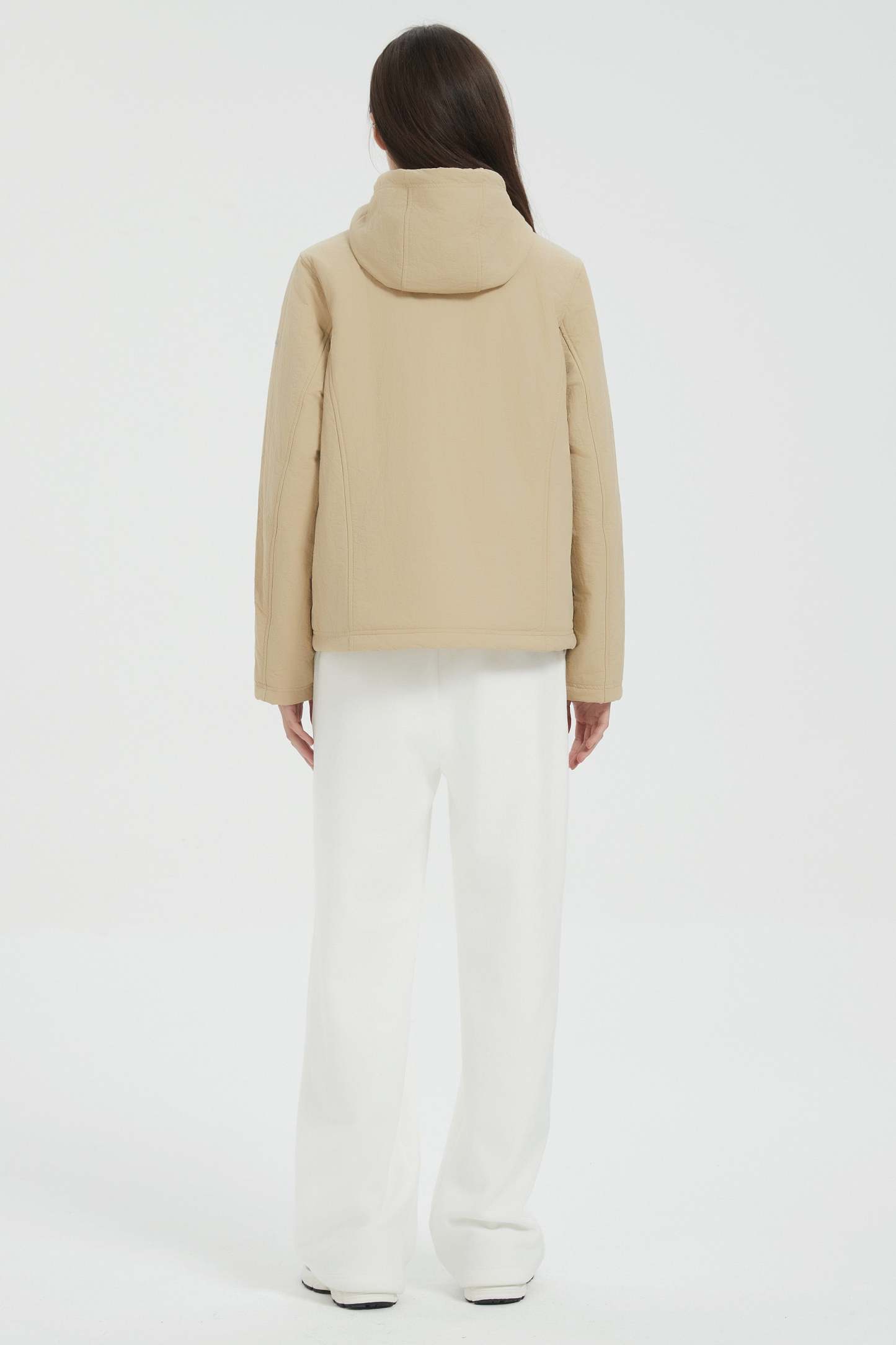 Hooded Lightweight Jacket Zip Up