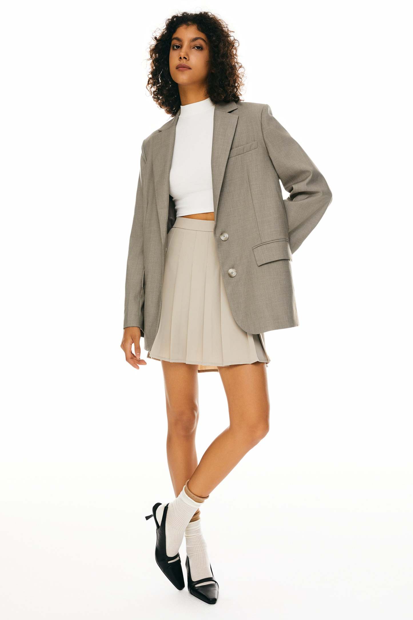 Long Sleeve Work Blazer Casual Business