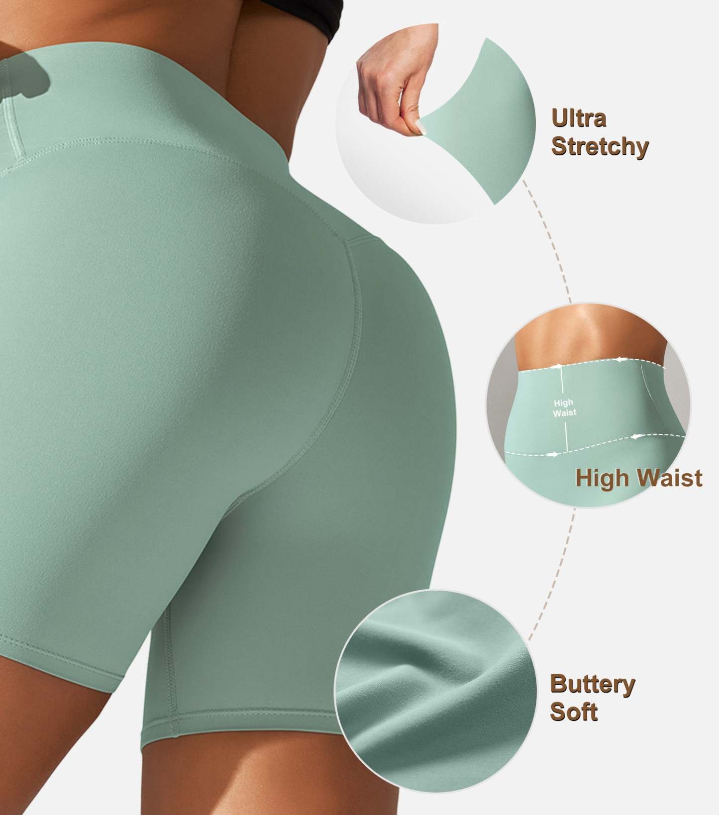 Naked Feeling Biker Shorts