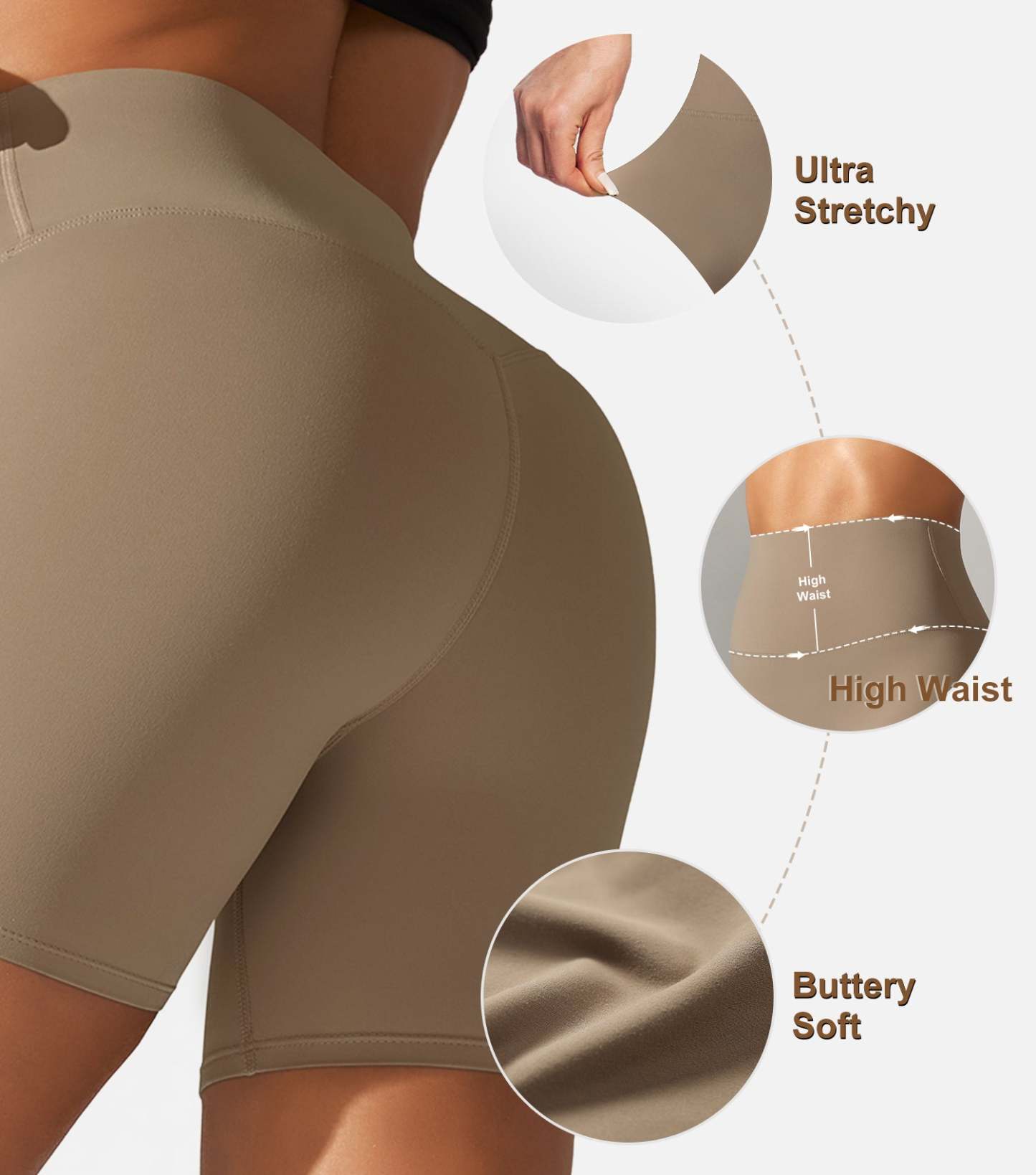 Naked Feeling Biker Shorts