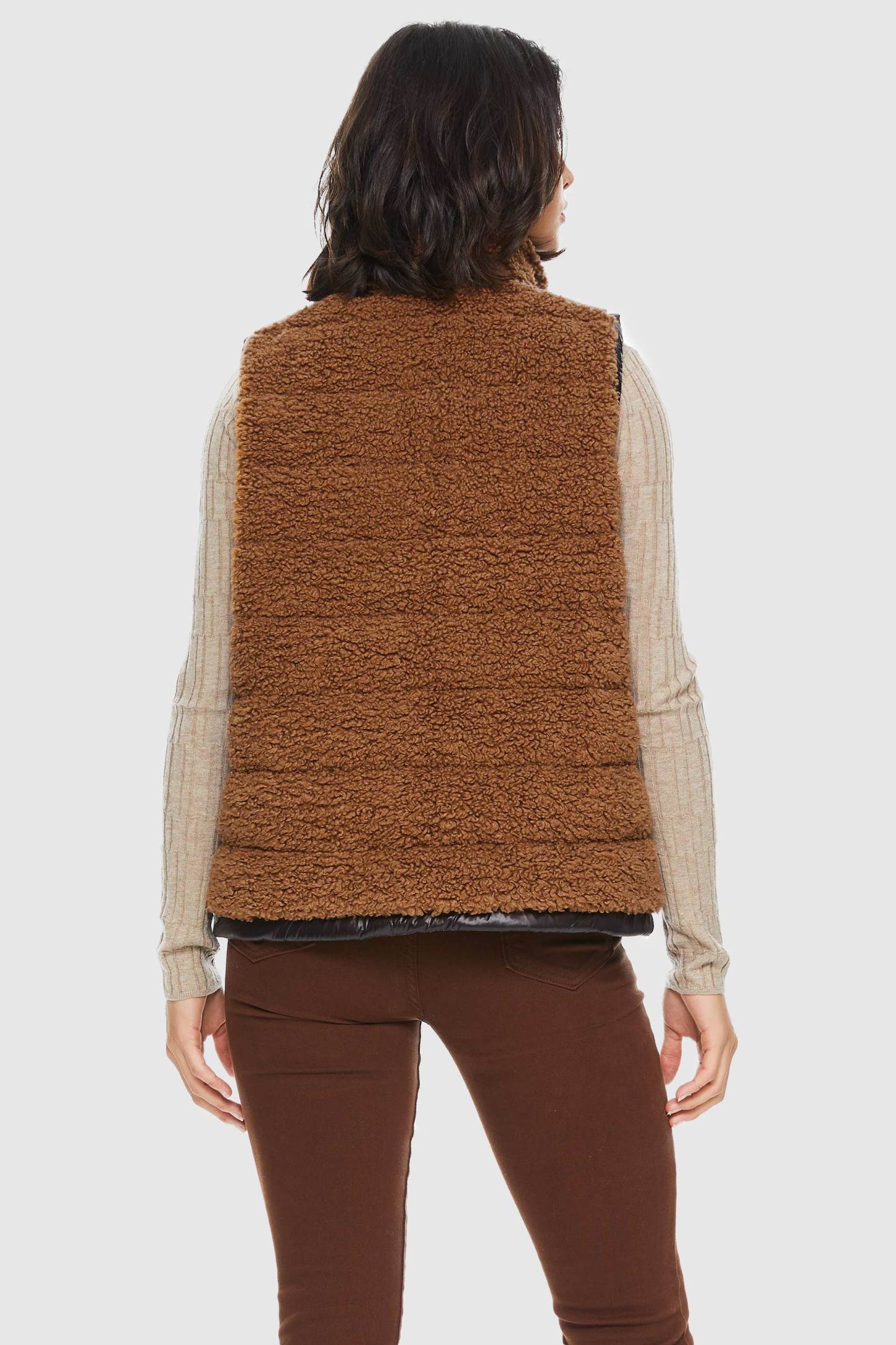 Casual Fleece Down Vest