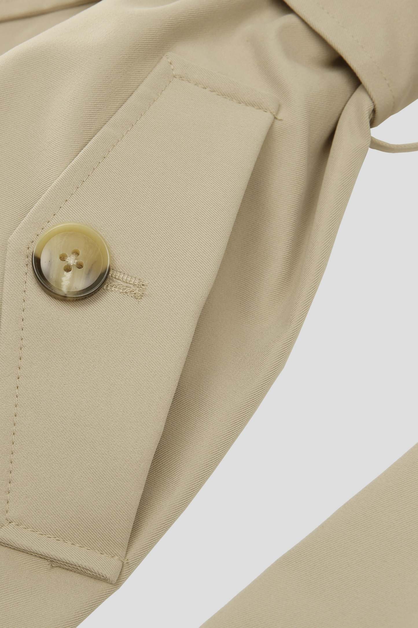 Double-Breasted Hudson Trench