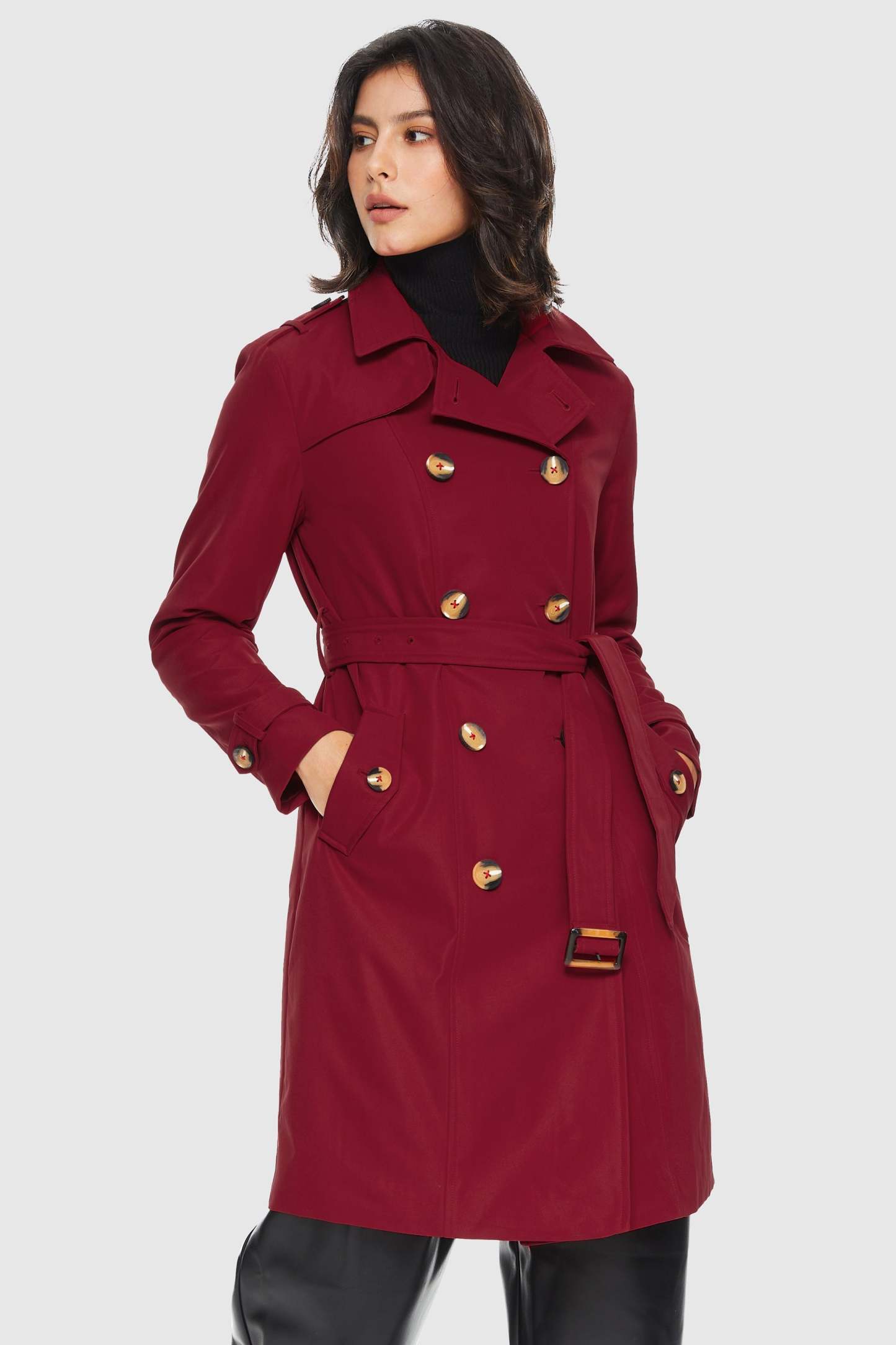 Double-Breasted Hudson Trench