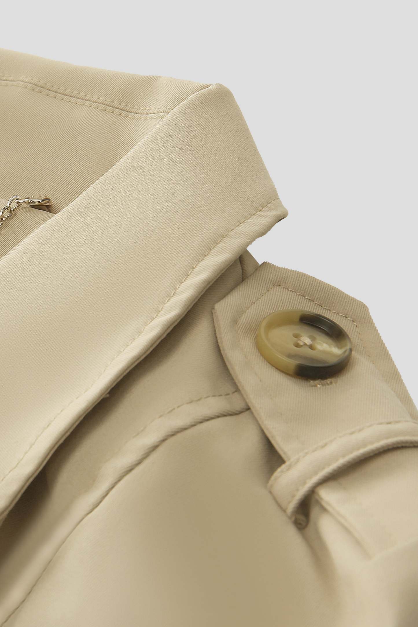 Double-Breasted Hudson Trench