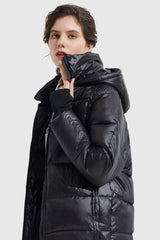 Light Cropped Bubble Puffer Down Jacket