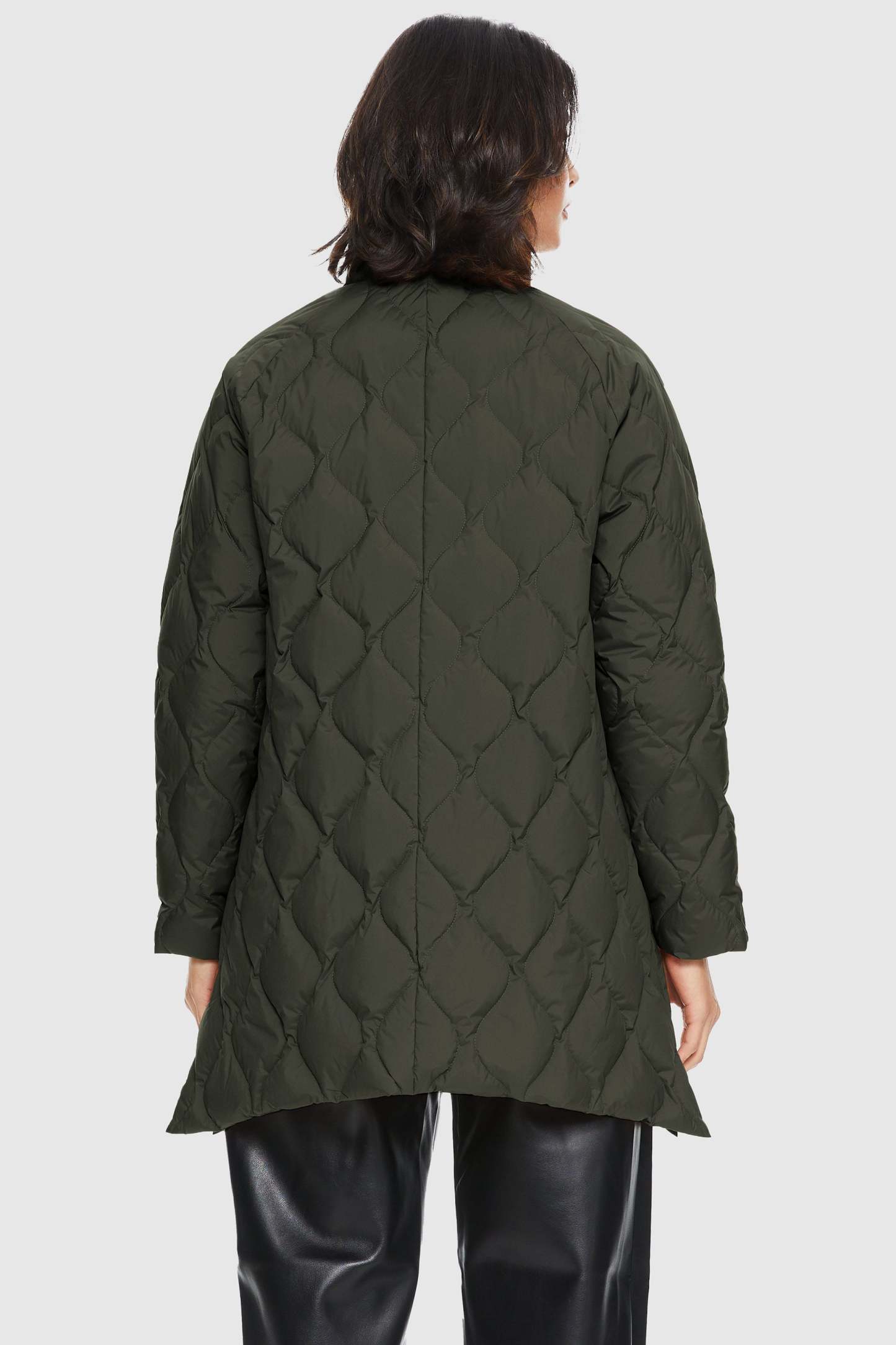 Lightweight Long-Sleeve Down Puffer Jacket