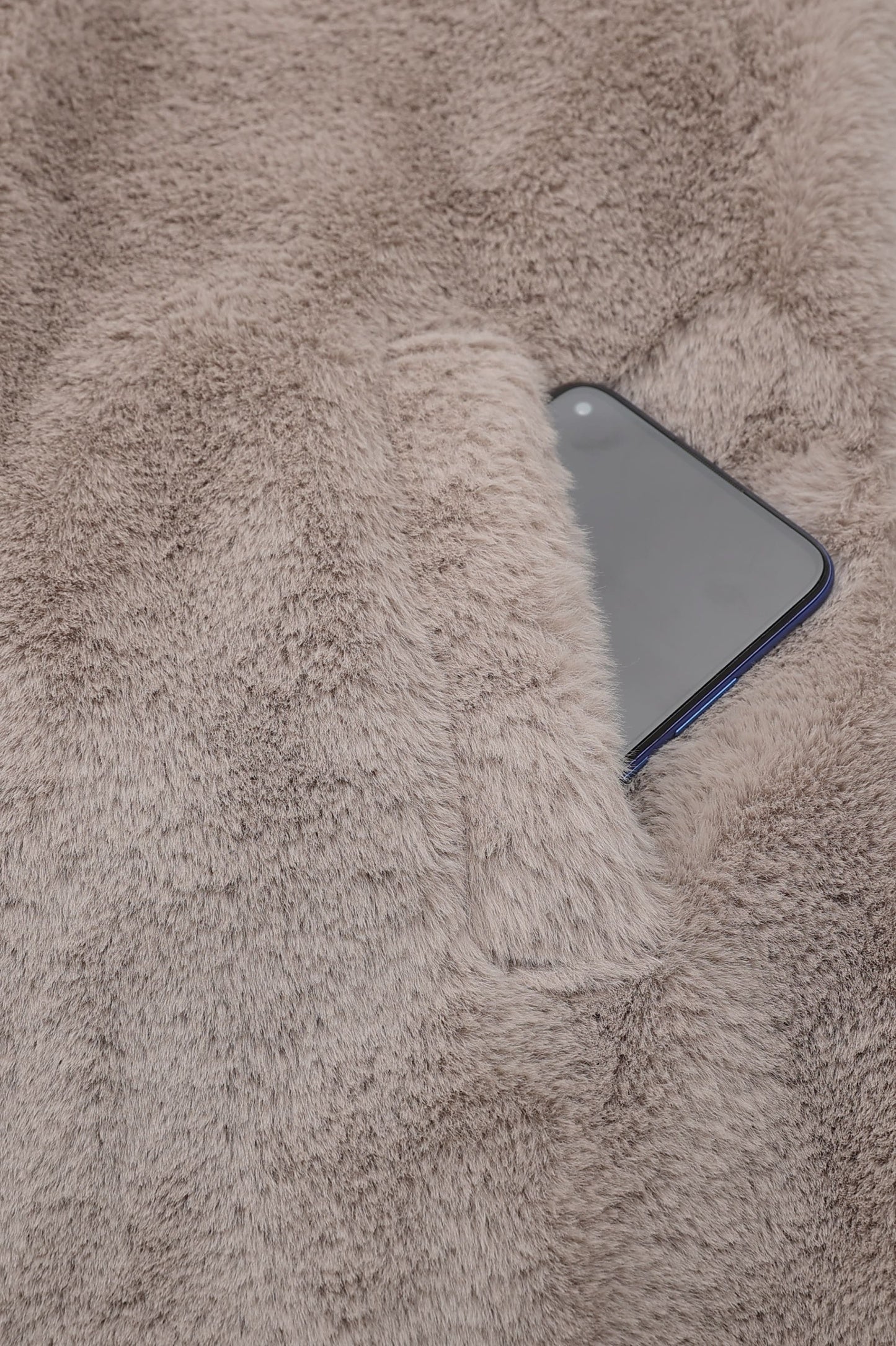 Oversized Long Sherpa Teddy Coat