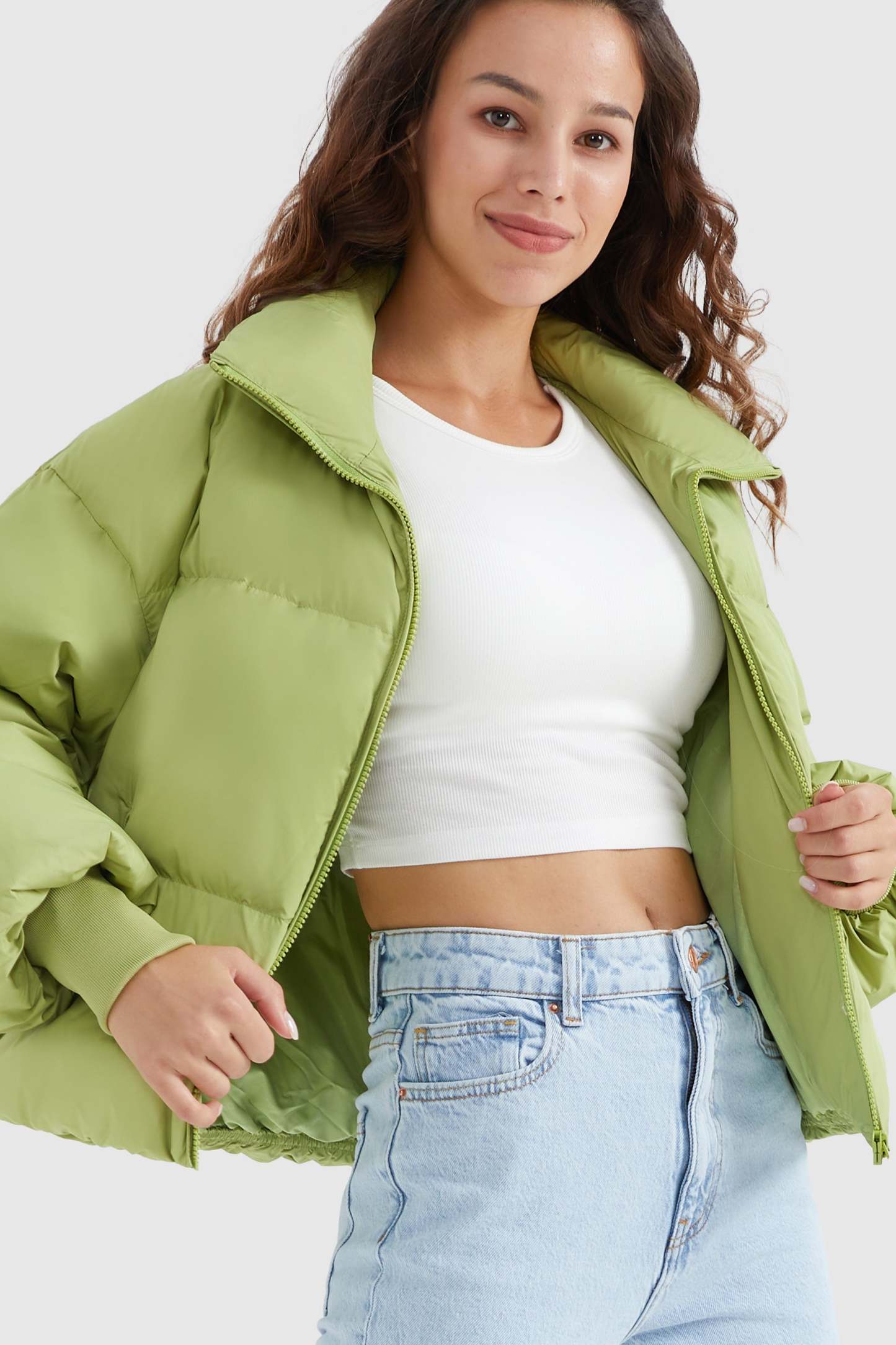 Puff-O® Classics Short Oversized Down Coat