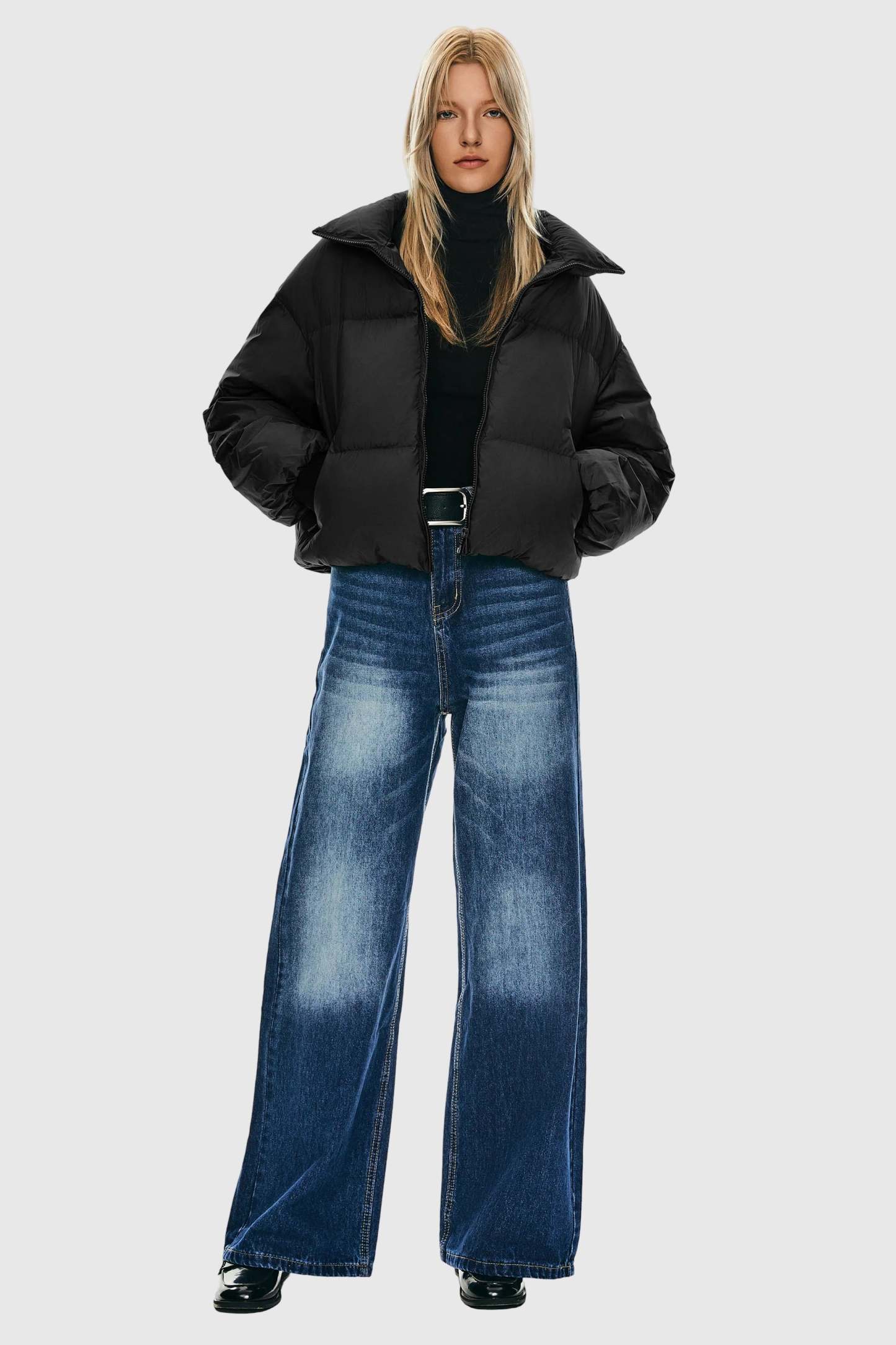 Puff-O® Classics Short Oversized Down Coat