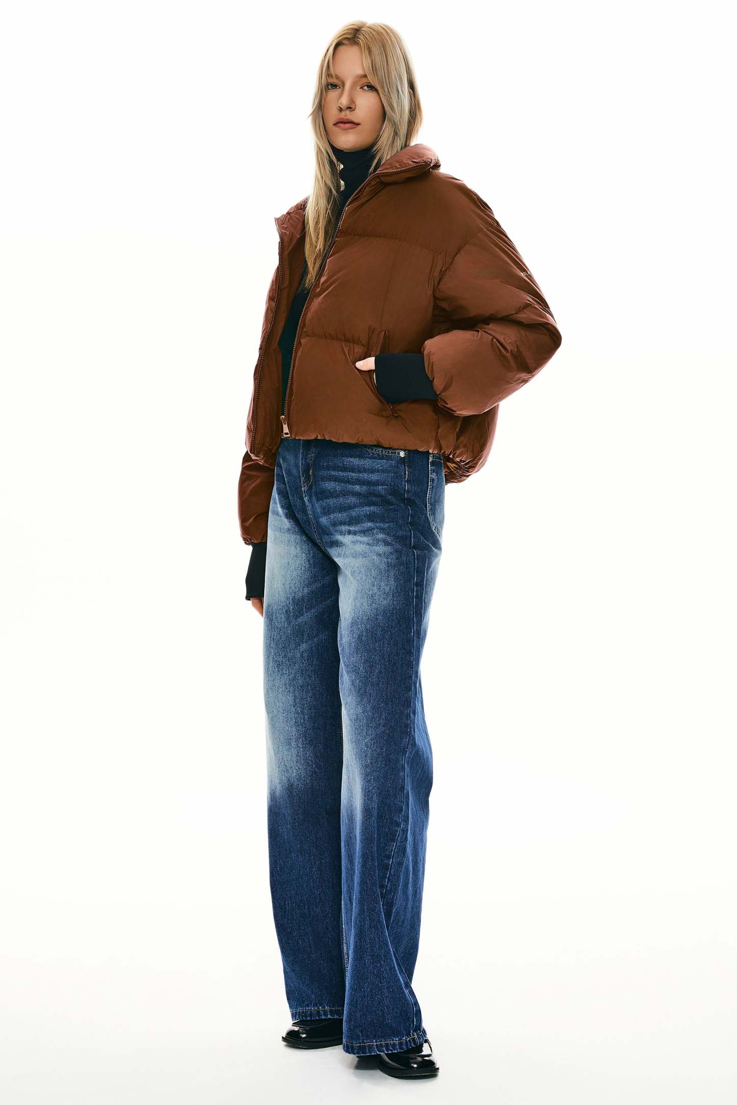 Puff-O® Classics Short Oversized Down Coat