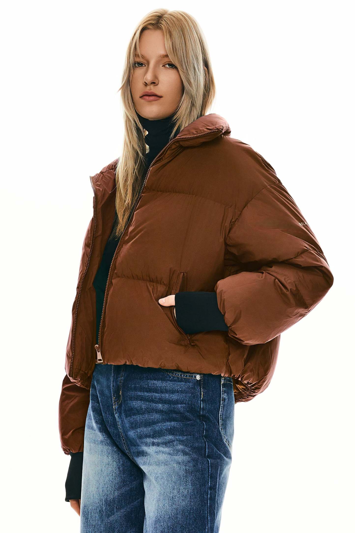 Puff-O® Classics Short Oversized Down Coat