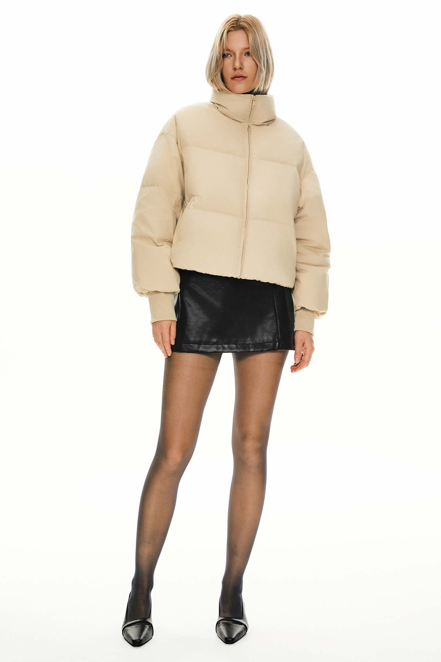 Puff-O® Classics Short Oversized Down Coat