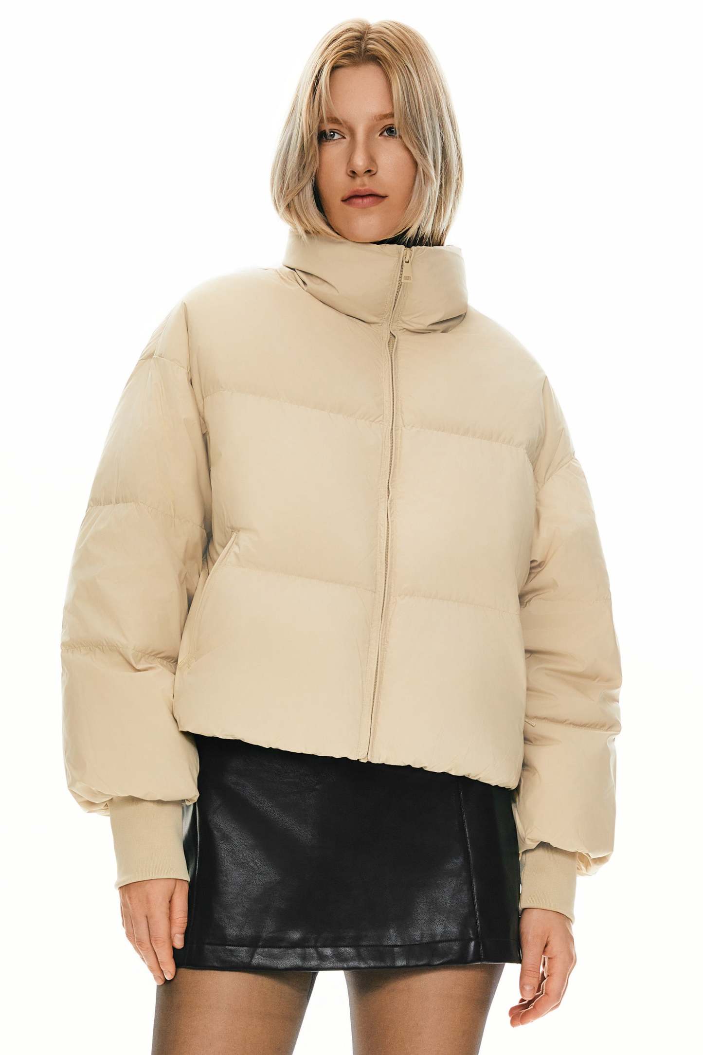 Puff-O® Classics Short Oversized Down Coat