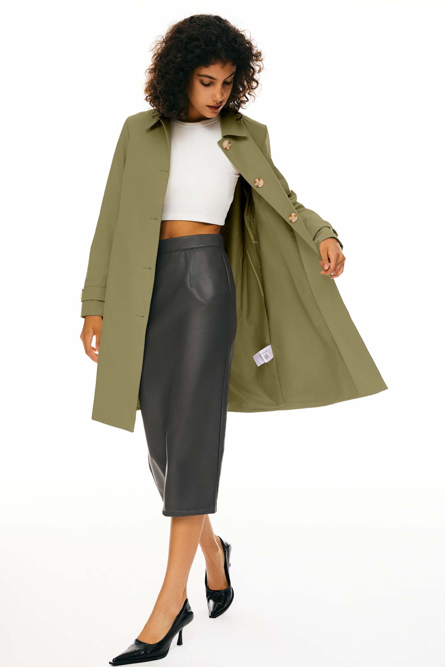 Single-Breasted Hudson Trench