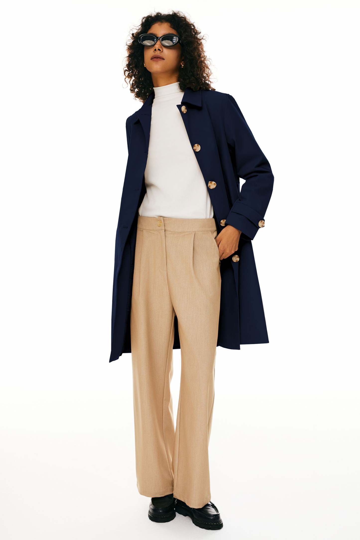 Single-Breasted Hudson Trench