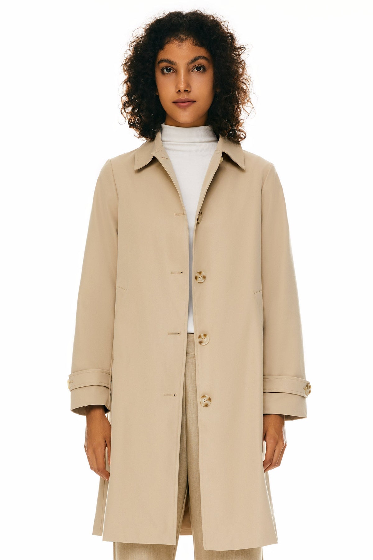 Single-Breasted Hudson Trench