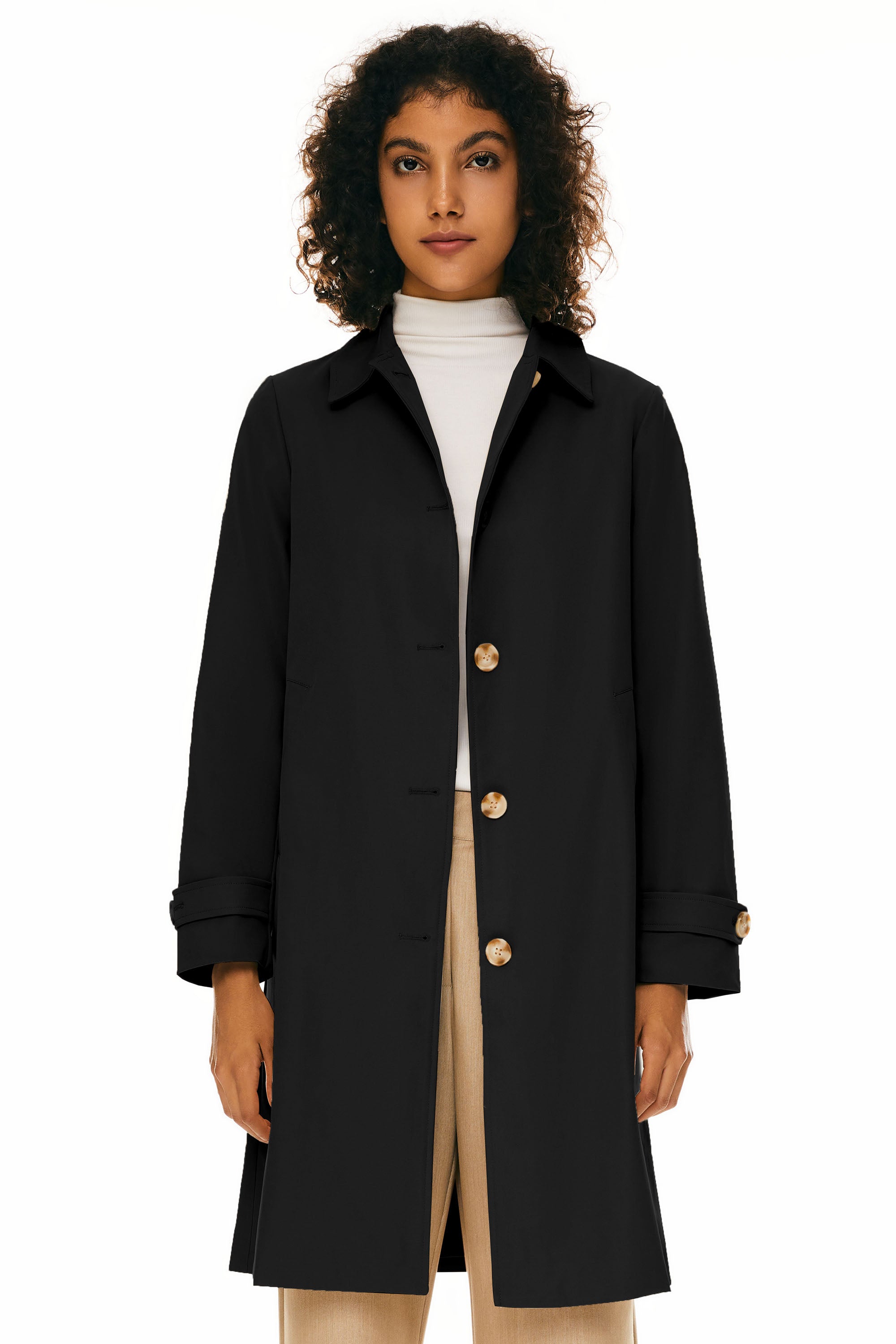 Single-Breasted Hudson Trench