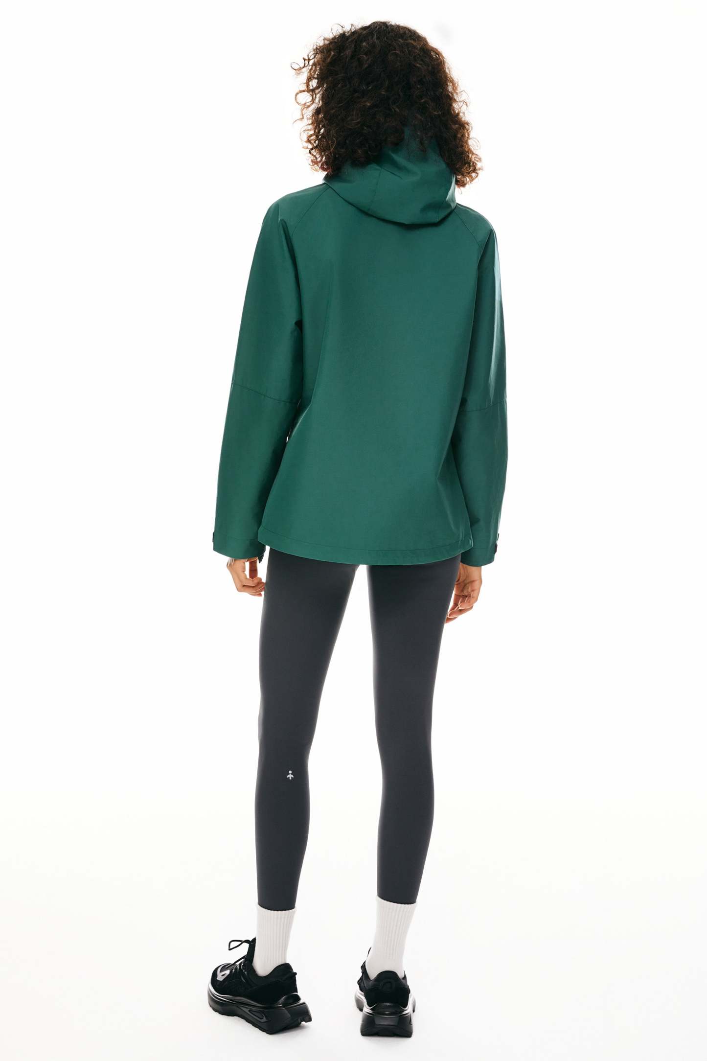 Zip Up Rain Jacket Lightweight Hooded Windbreaker