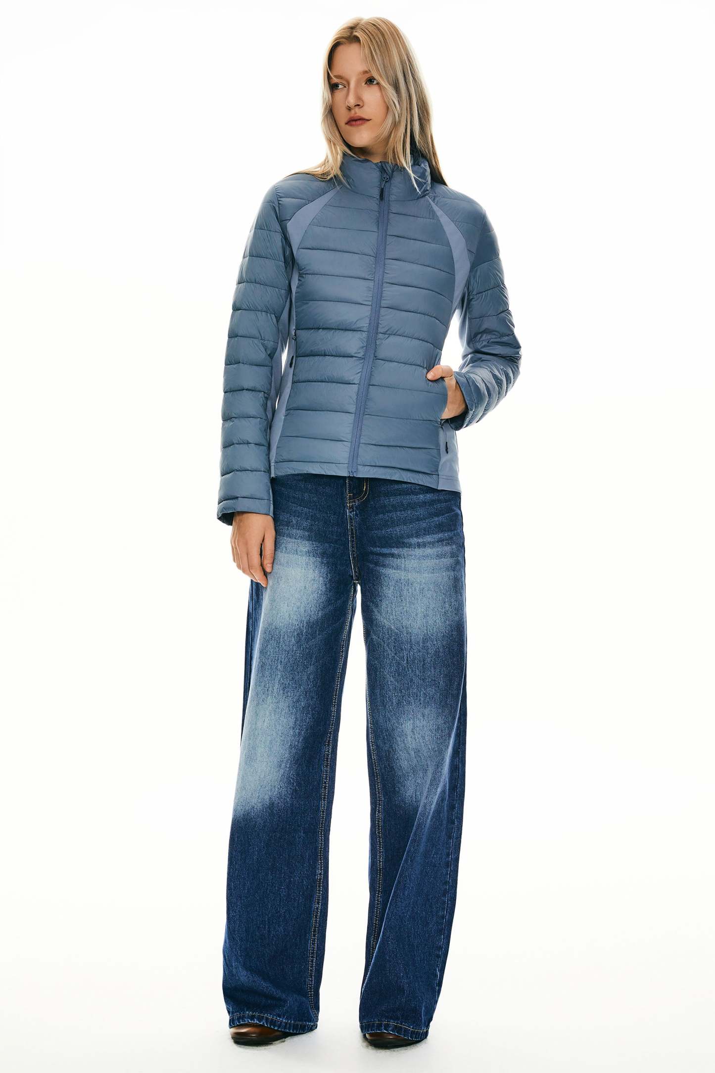 Lightweight Insulated Quilted Puffer Coats Breathable