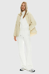 Oversized Down Puffer Jacket Lightweight Quilted