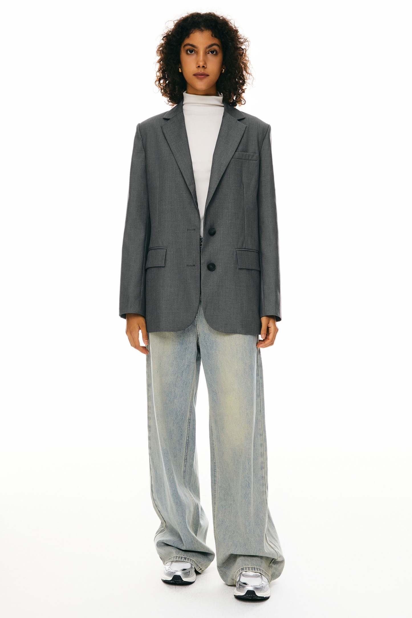 Long Sleeve Work Blazer Casual Business