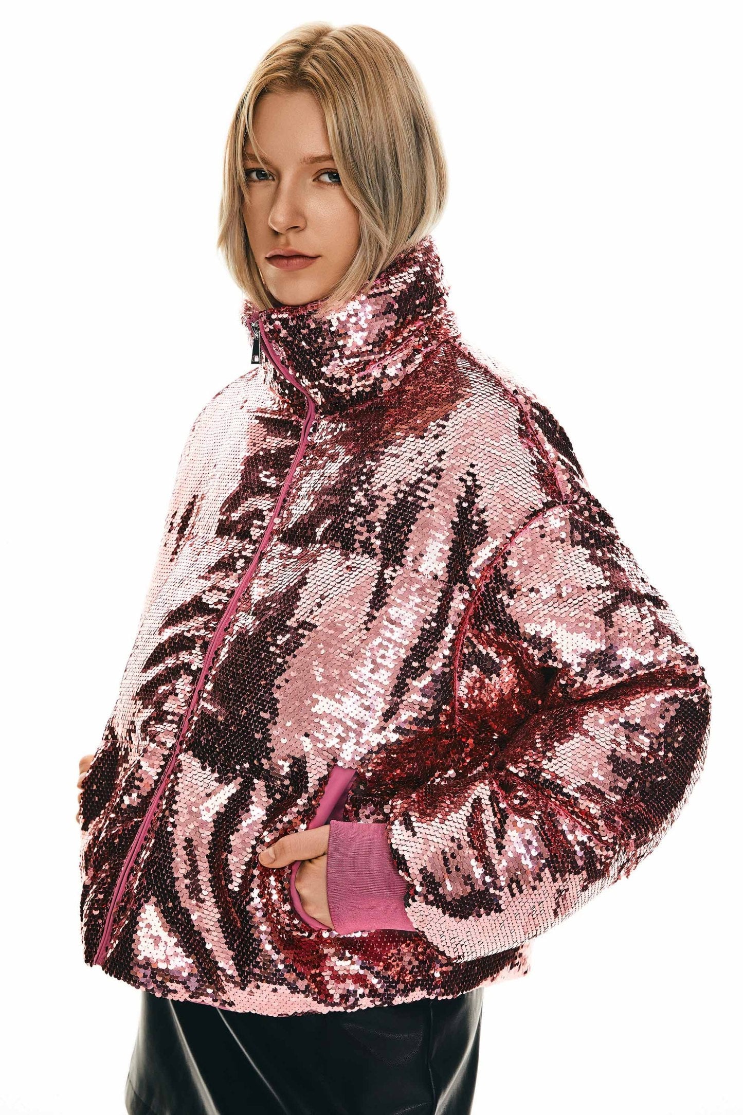 Puff-O® O-Lab Disco Sequin Down Jacket