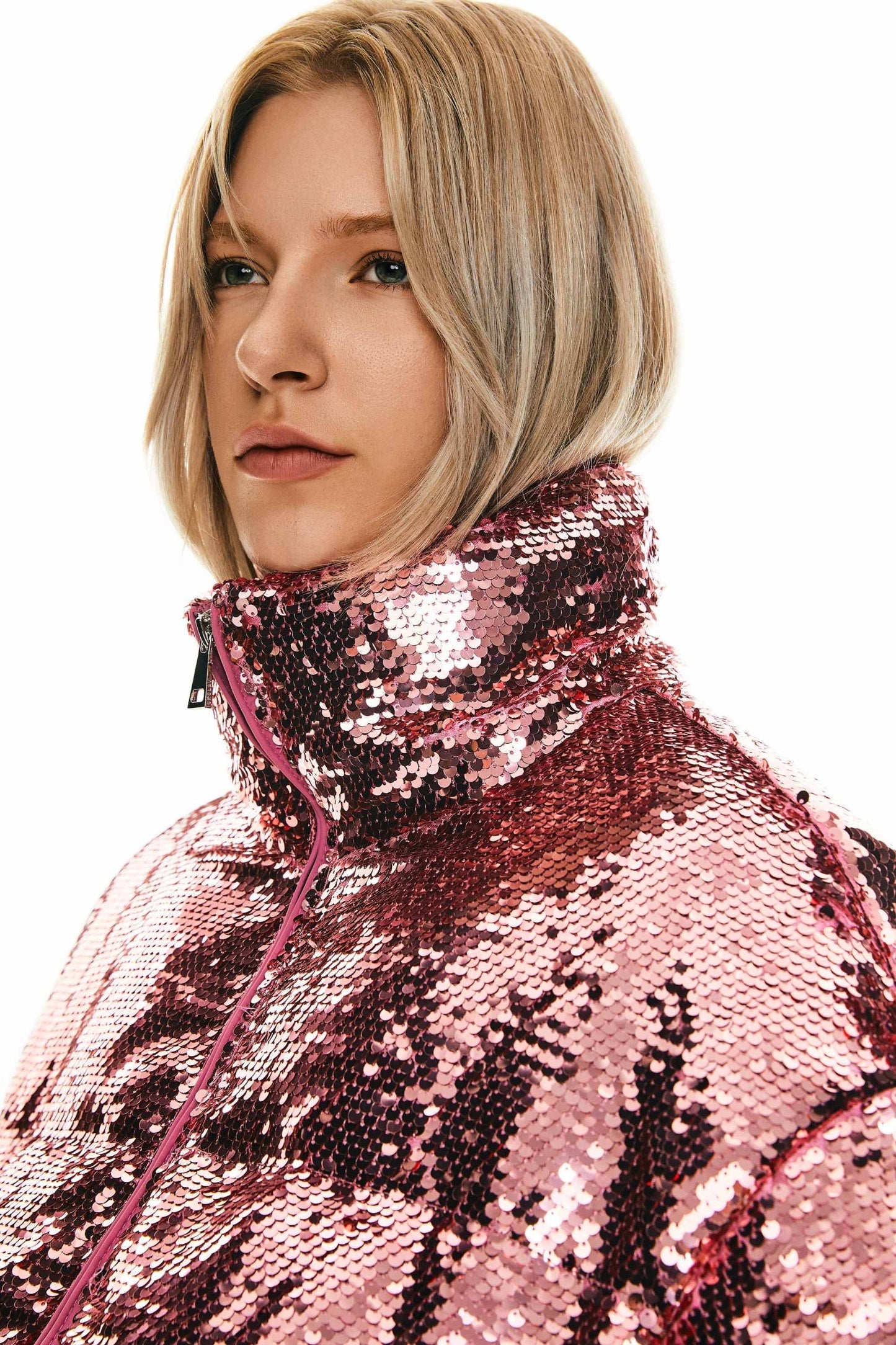 Puff-O® O-Lab Disco Sequin Down Jacket