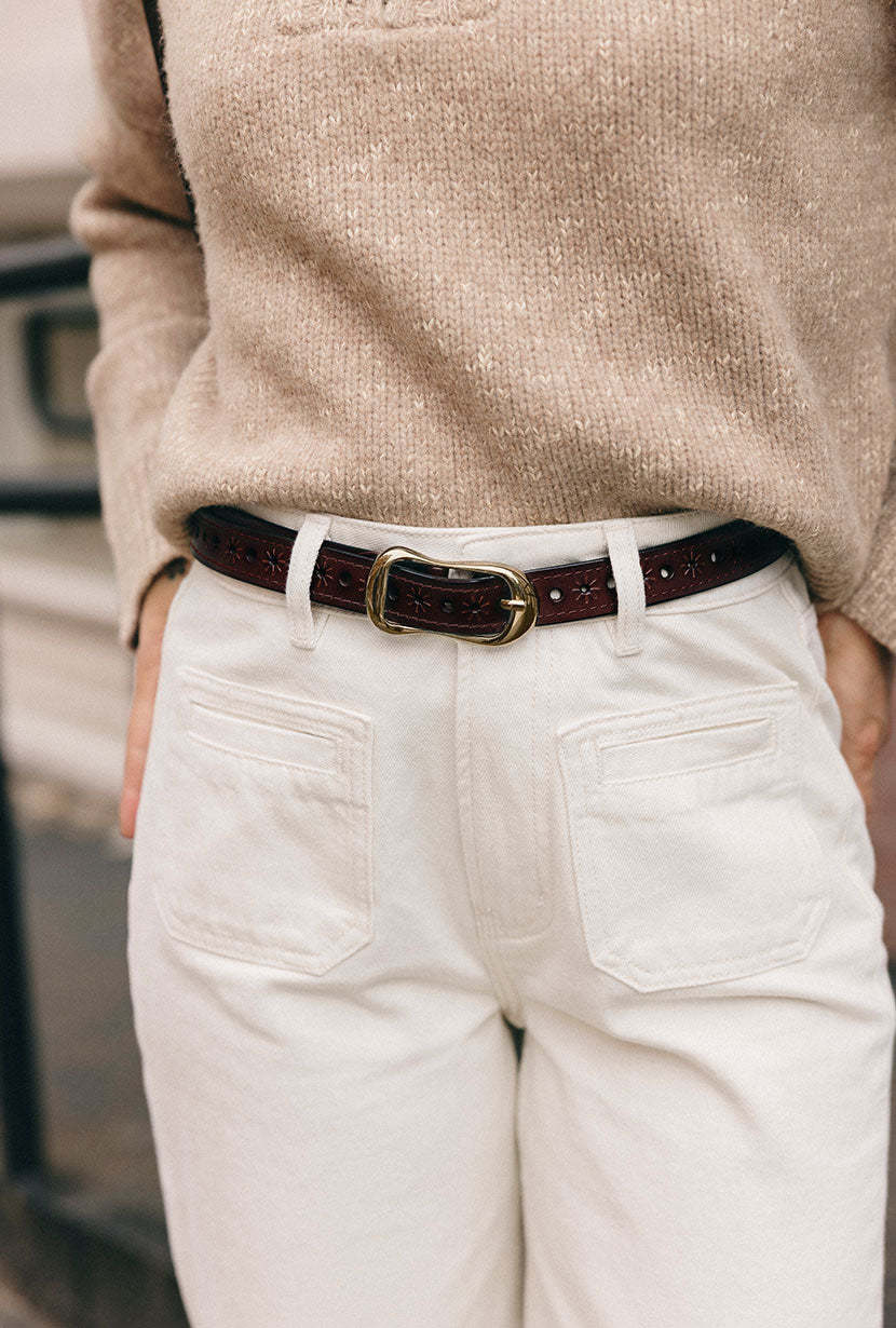 Barry Wool Sweater - Tan