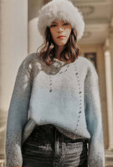 Dale Mohair Sweater - Blue