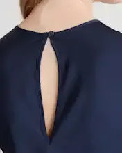 Washable Stretch Silk Tank Midi Dress