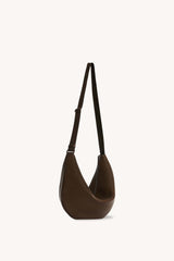 Crossbody Crescent Bag in Leather