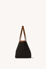 Park Tote Three Canvas Bag in Cotton and Leather