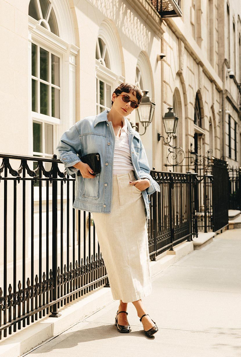 Moxie Denim Jacket - Light Indigo